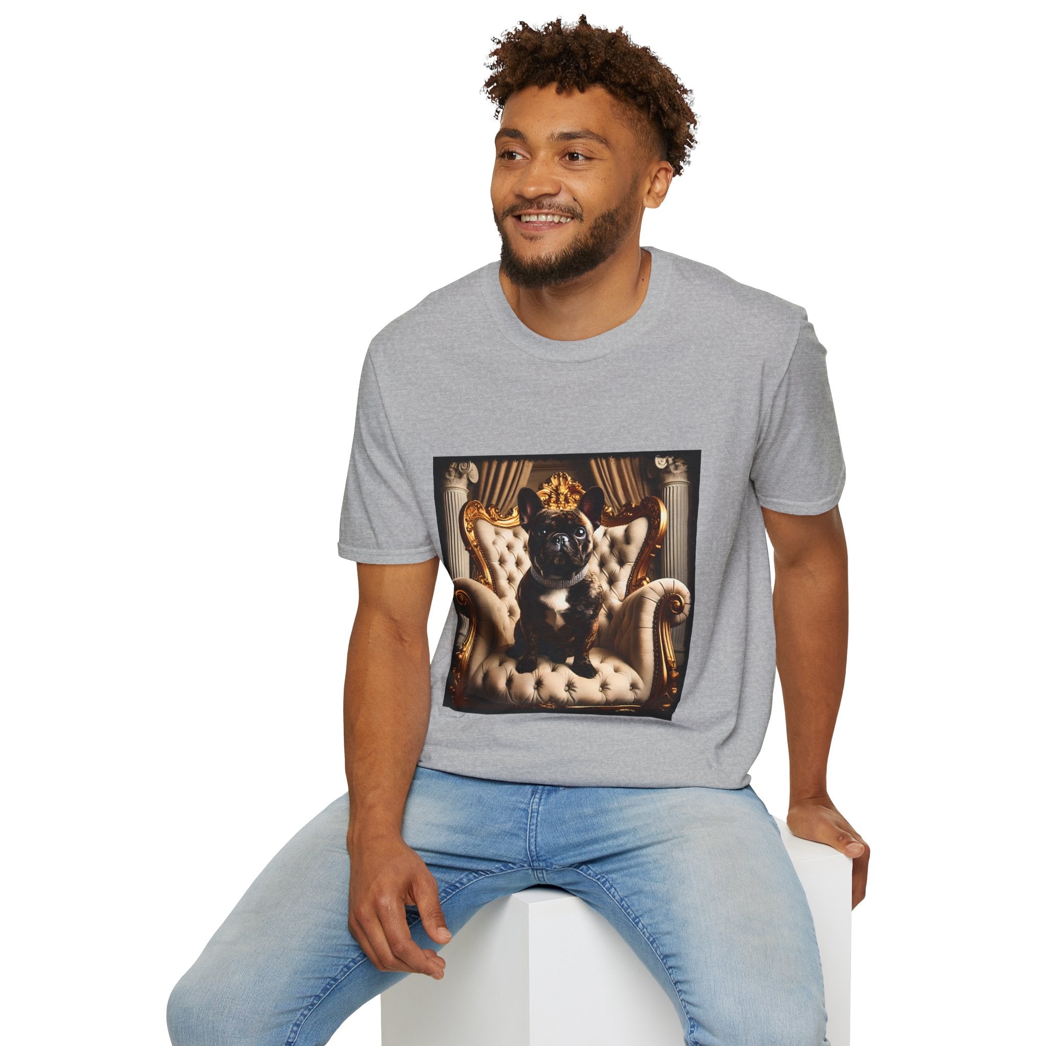 French Bulldog Brindle Royalty | Unisex Dog T-Shirt