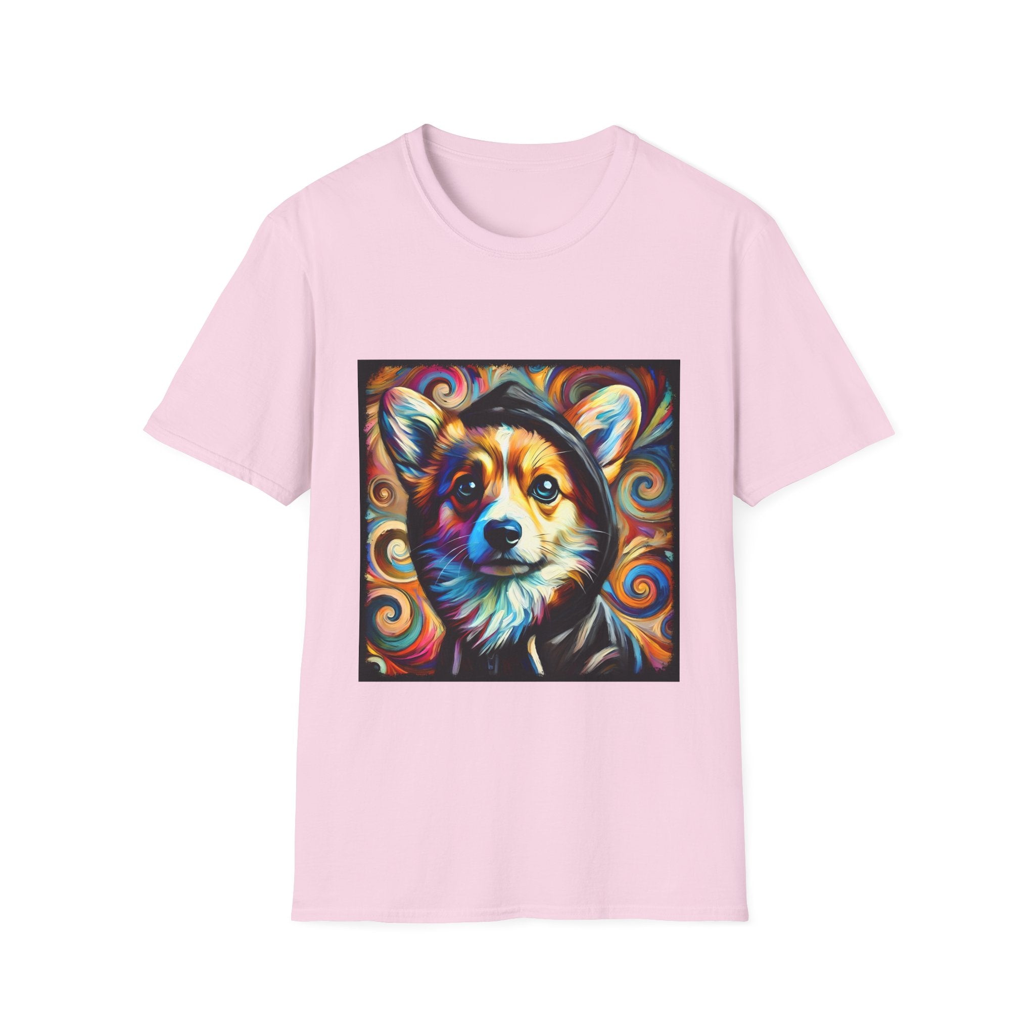 Pembroke Welsh Corgi Relaxed Swirl | Unisex Dog T-Shirt