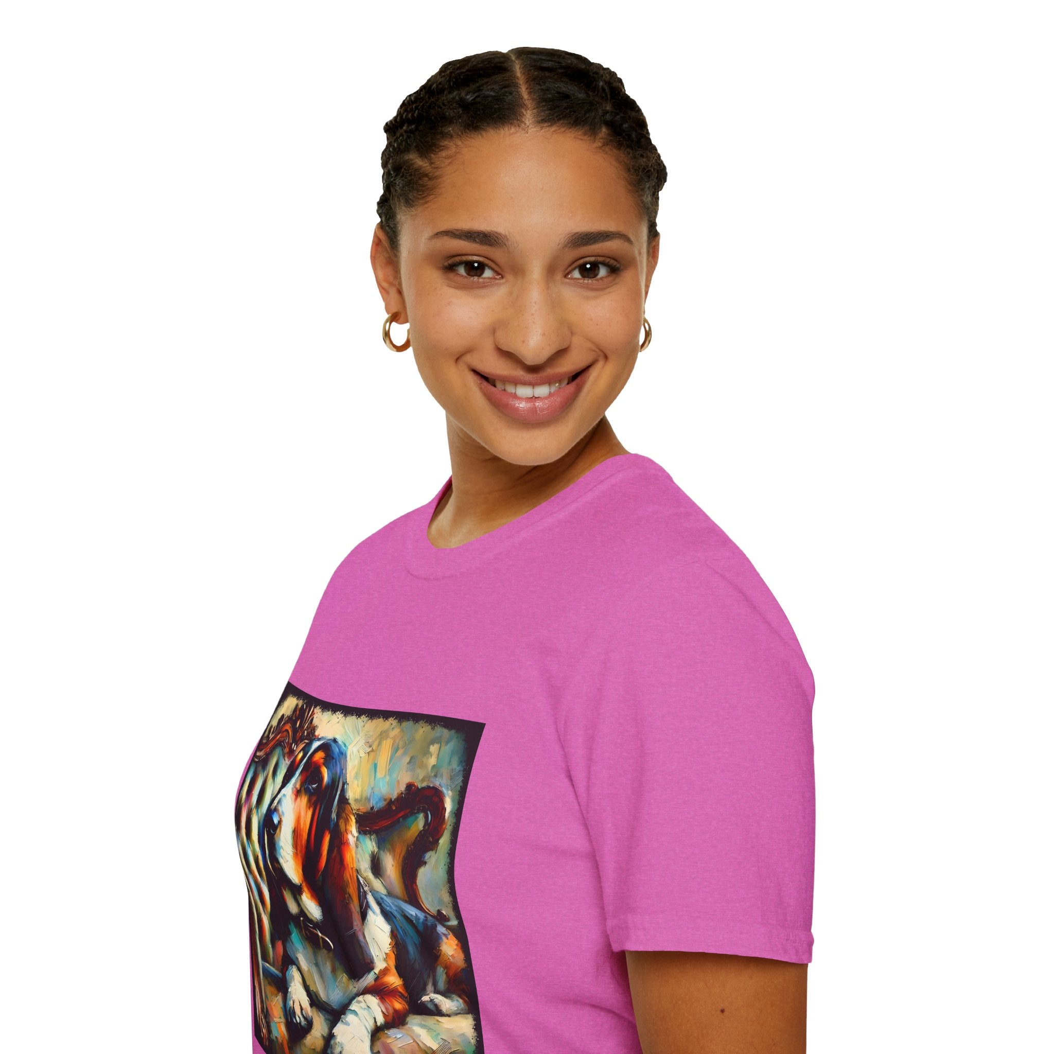 Basset Hound Elegant Classic | Unisex Dog T-Shirt