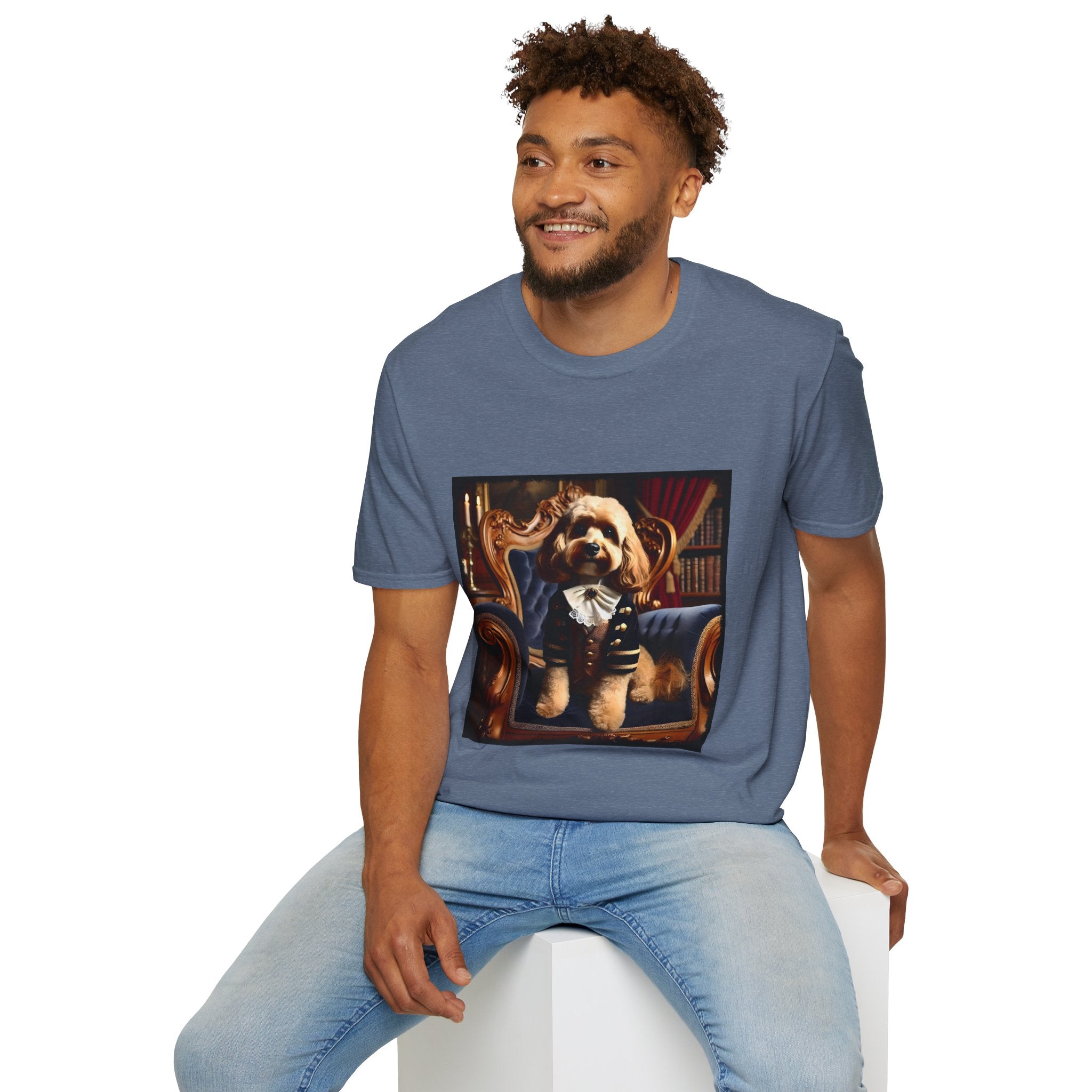 Cavapoo Posh Prince | Unisex Dog T-Shirt