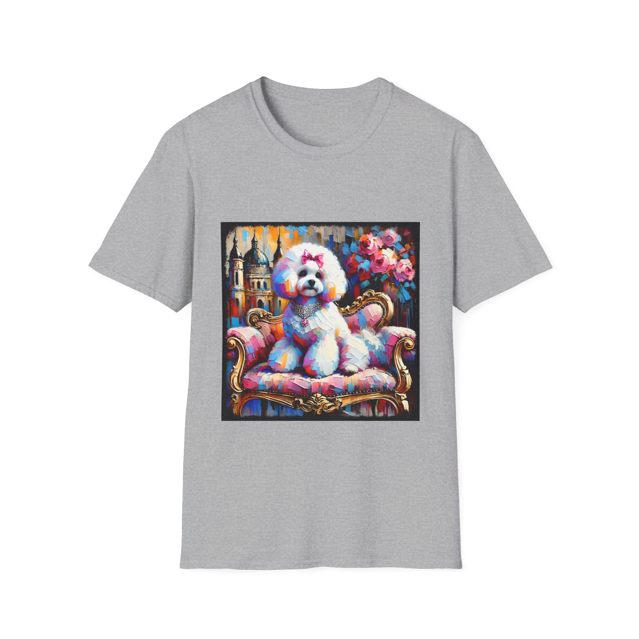 Bichon Frise diamond Princess Classic | Unisex Dog T-Shirt