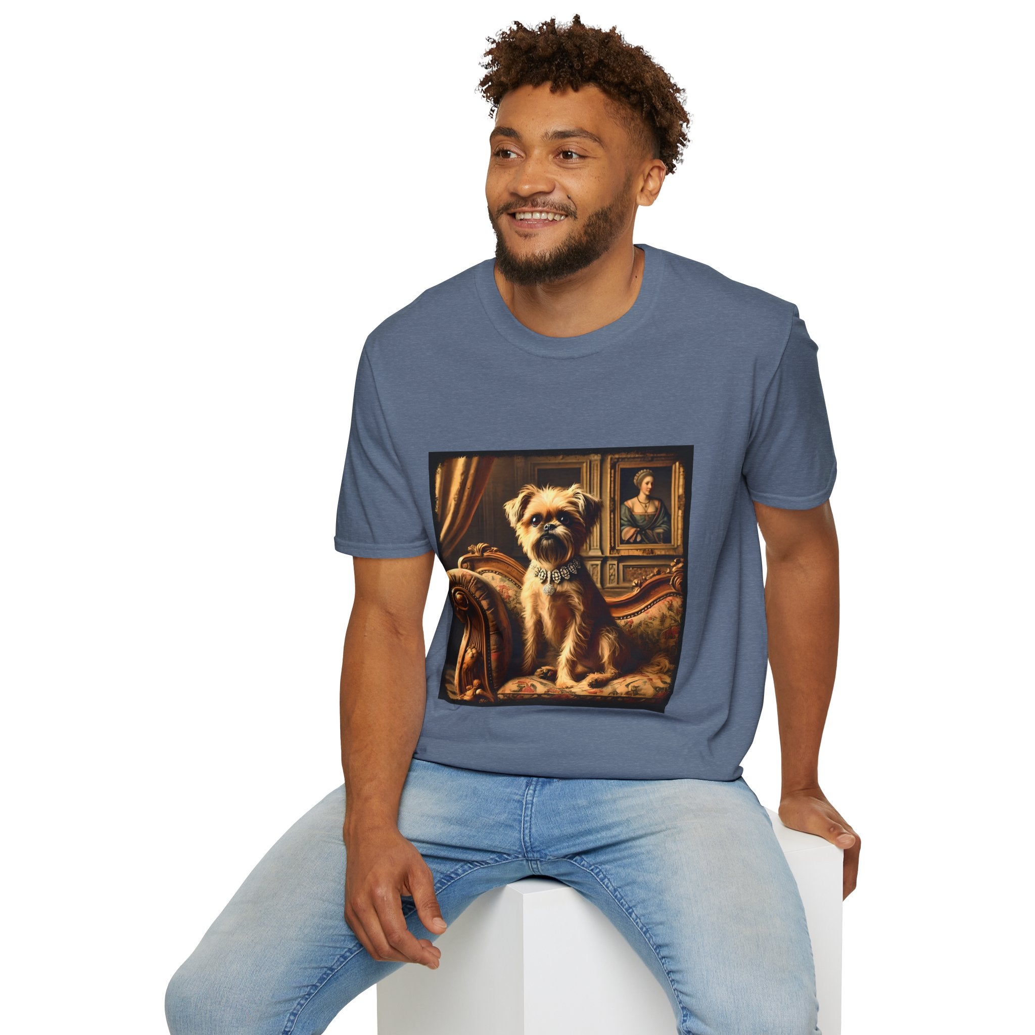 Brussels Griffon Posh Princess | Unisex Dog T-Shirt