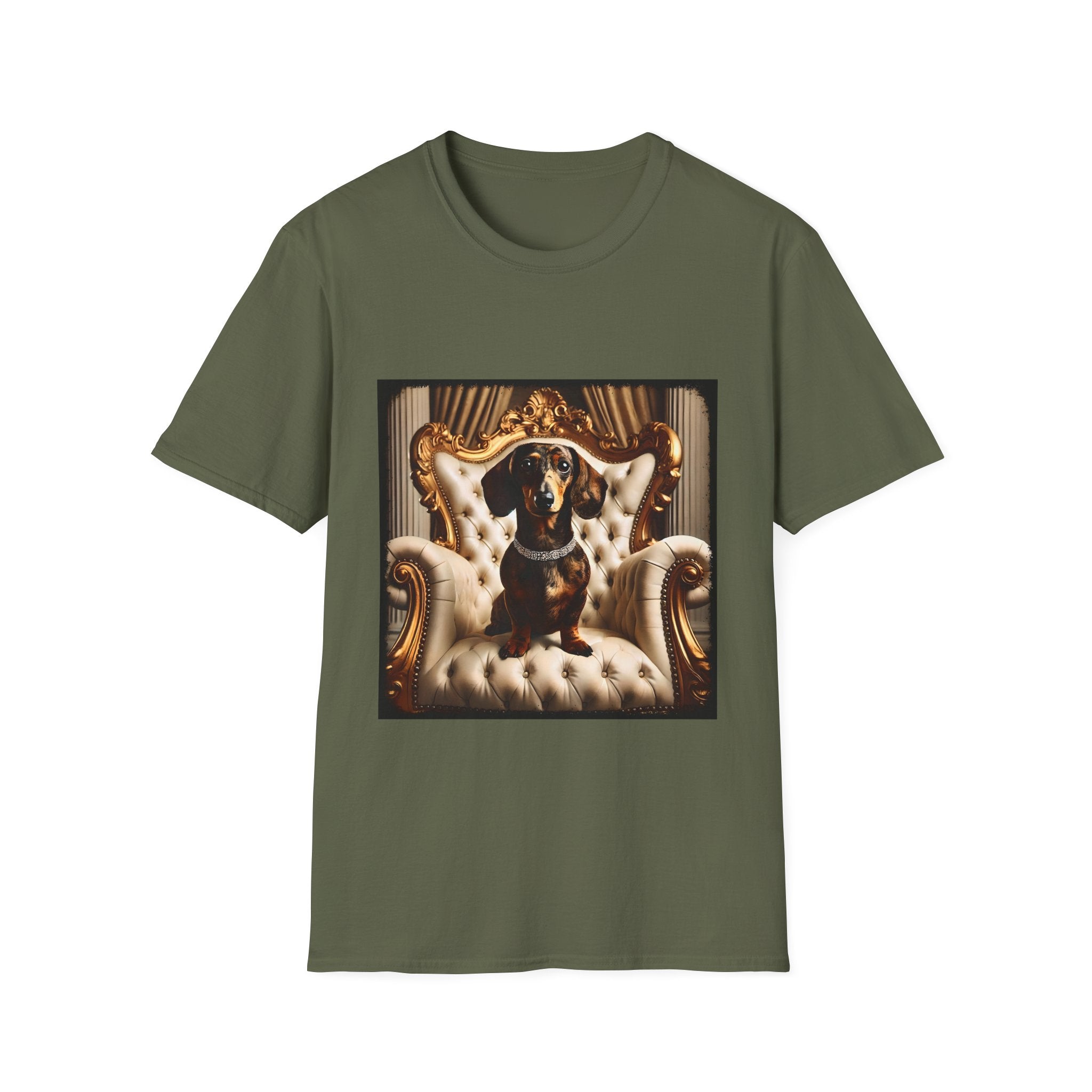 Dachshund Brindle Royalty | Unisex Dog T-Shirt