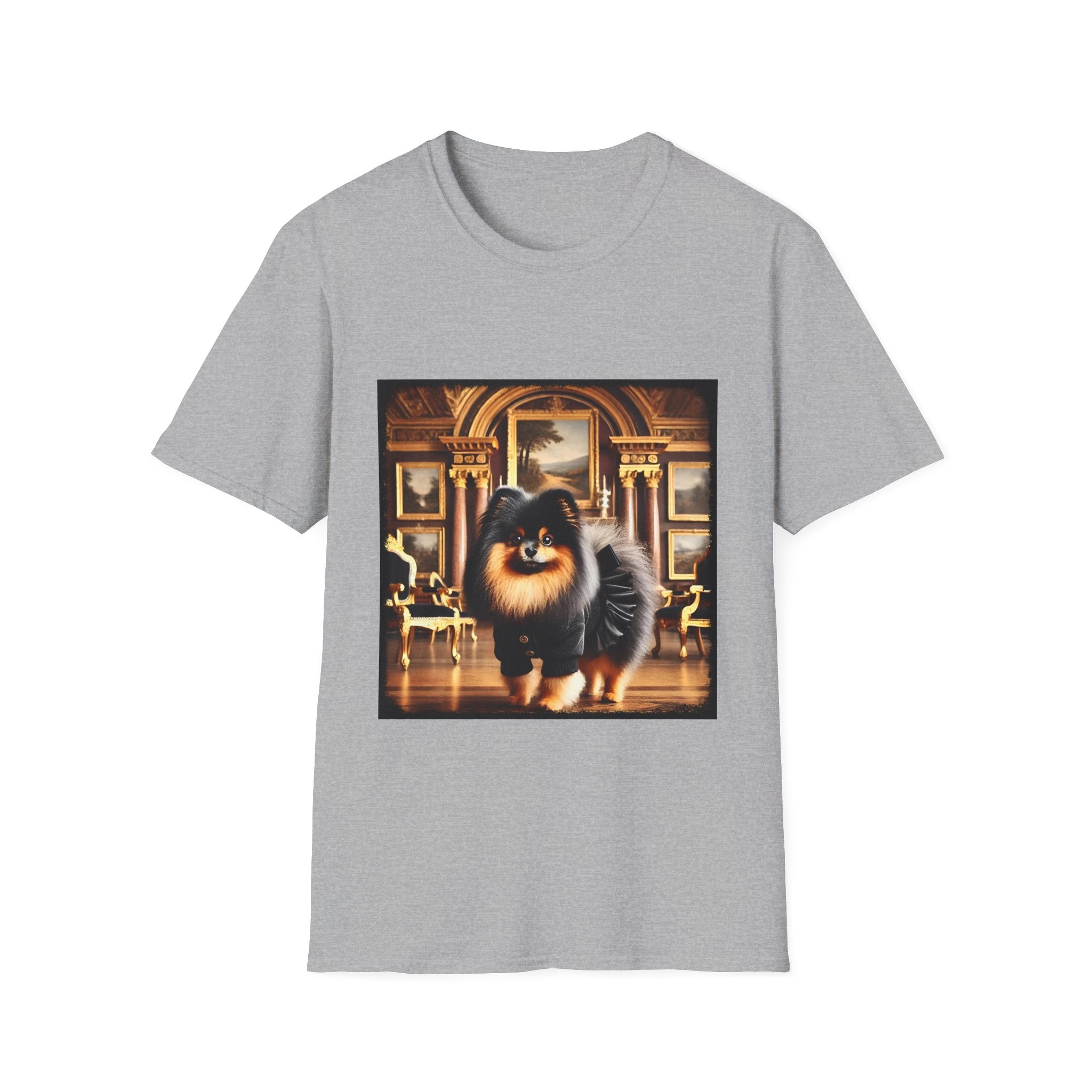 Pomeranian Billionaire Bark | Unisex Dog T-Shirt