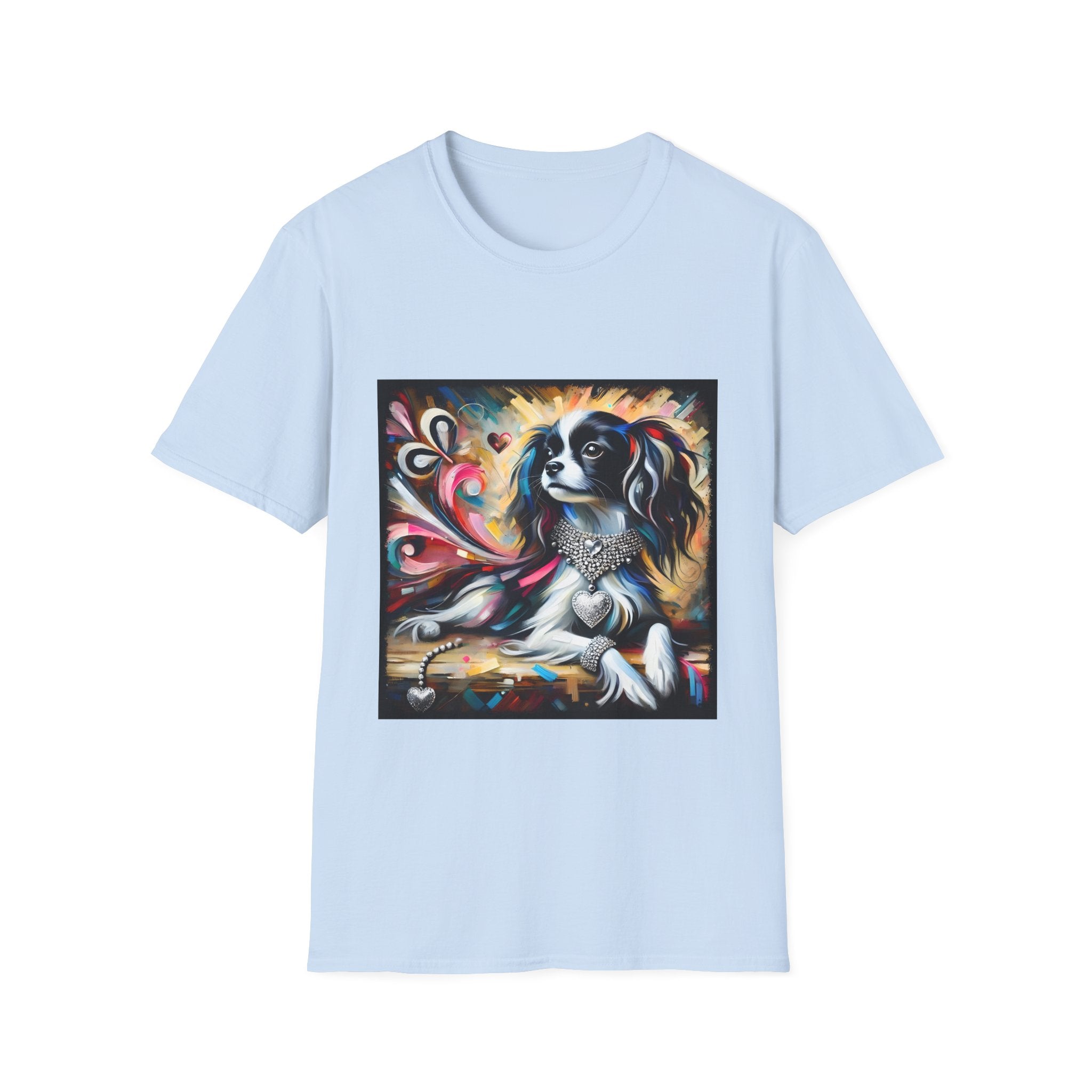 Cavalier King Charles Spaniel Diamond Heart Classic | Unisex Dog T-Shirt