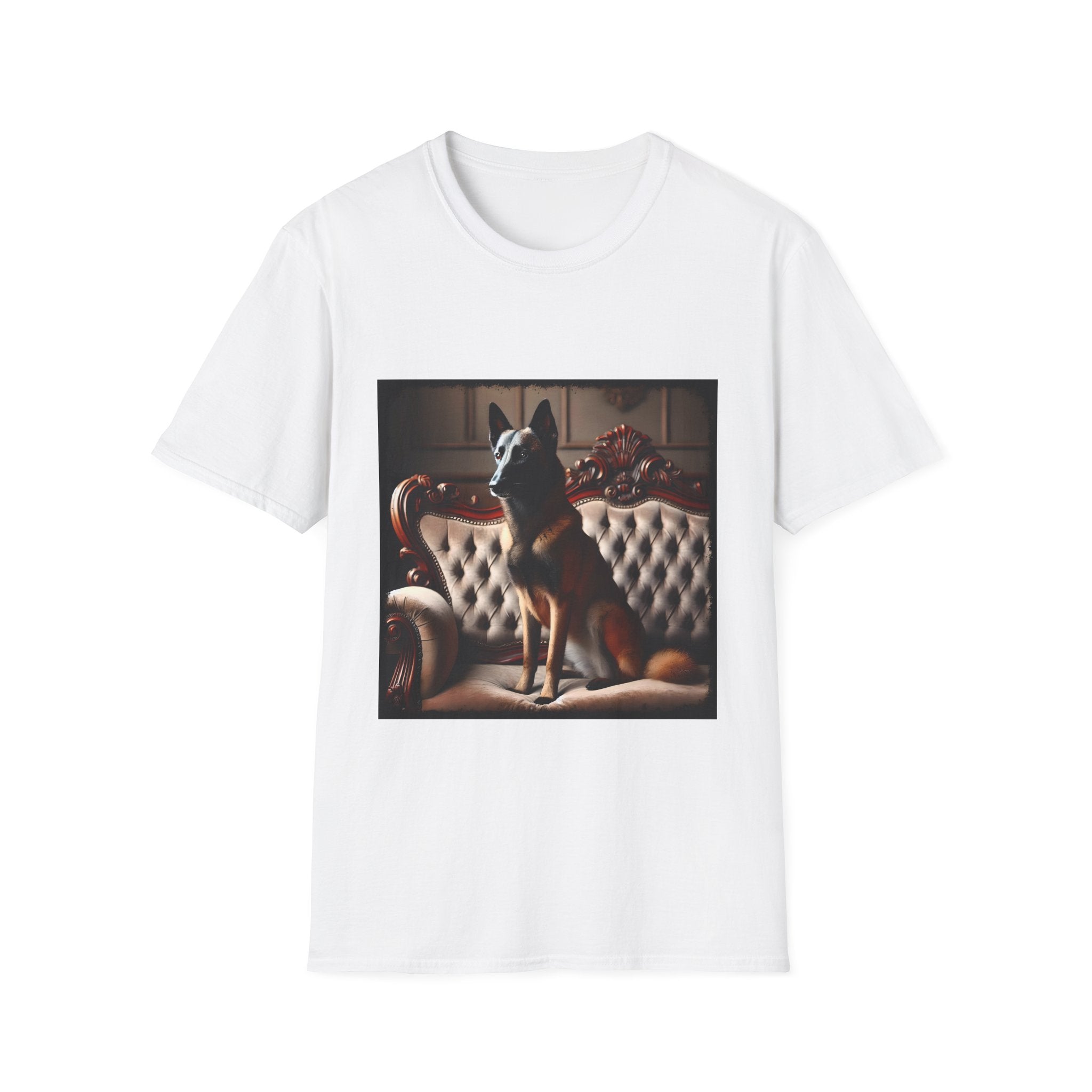 Belgian Malinois Poised Portrait | Unisex Dog T-Shirt