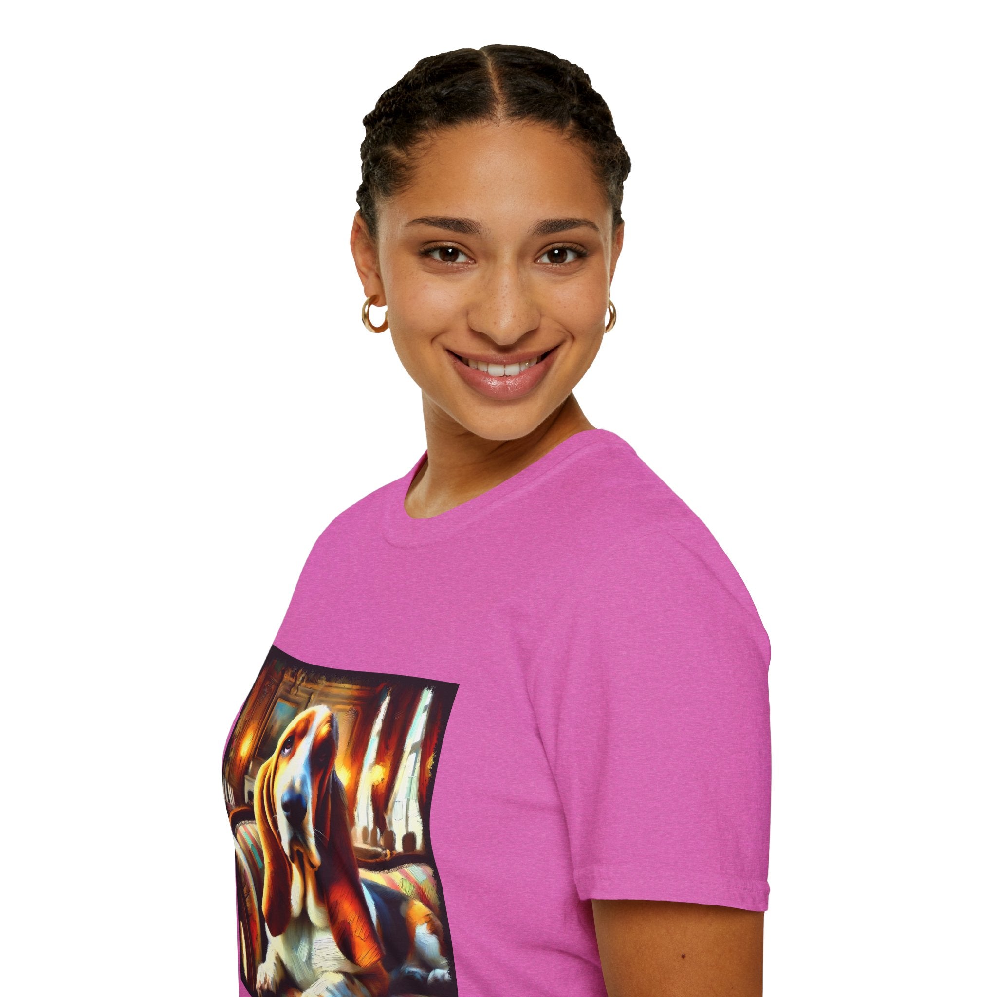 Basset Hound Warm Classic | Unisex Dog T-Shirt