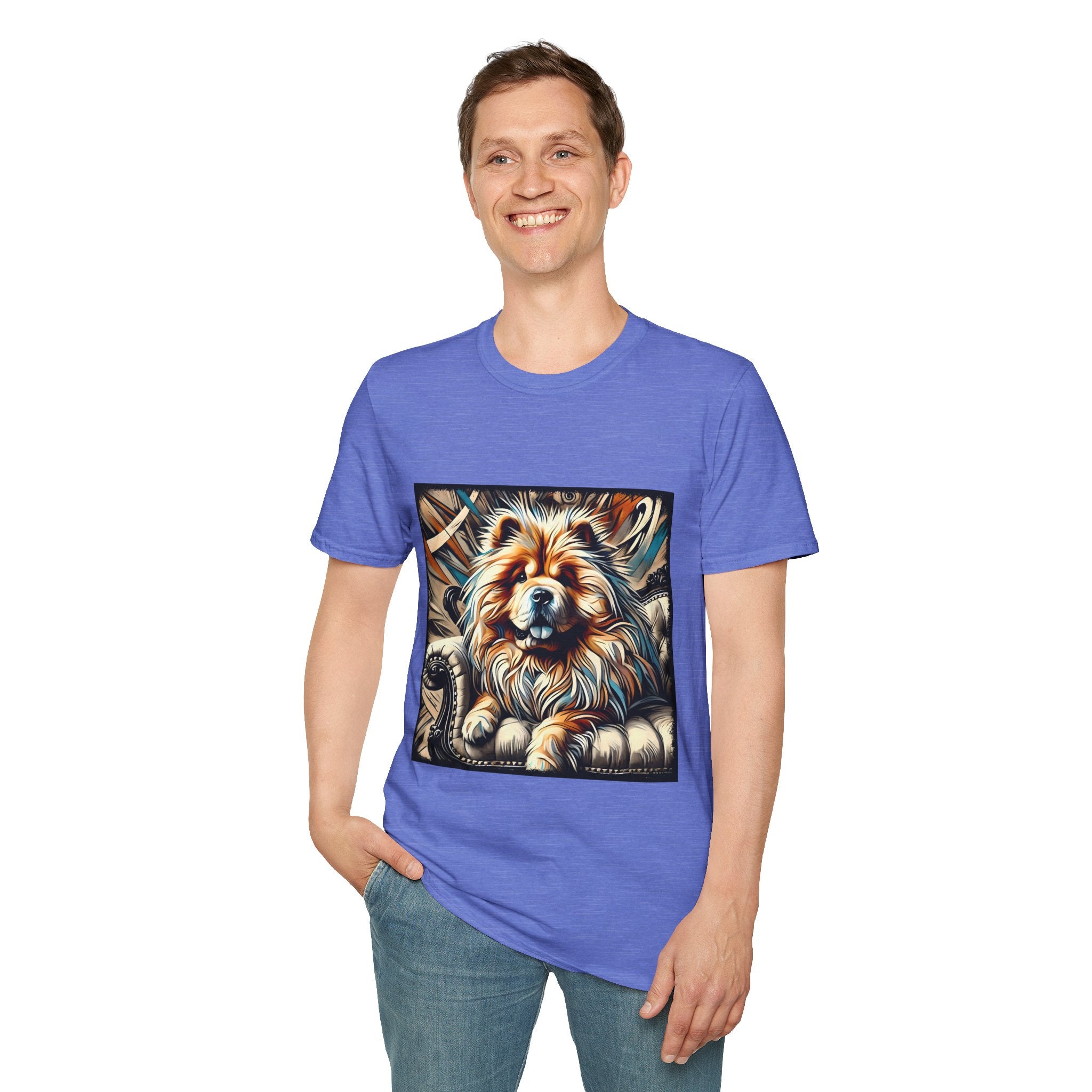 Chow Chow Warm Rebel | Unisex Dog T-Shirt