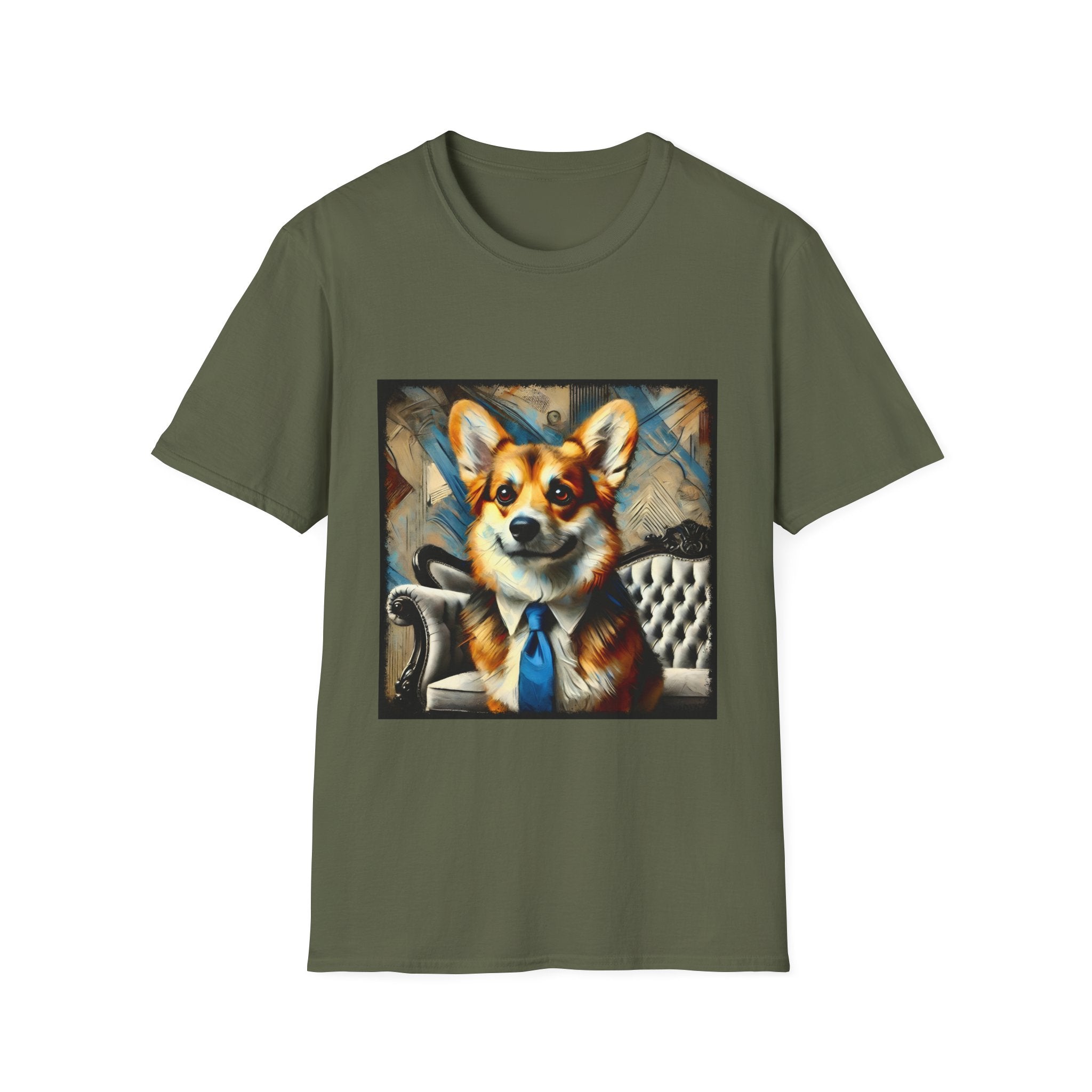 Pembroke Welsh Corgi Classic Gent | Unisex Dog T-Shirt