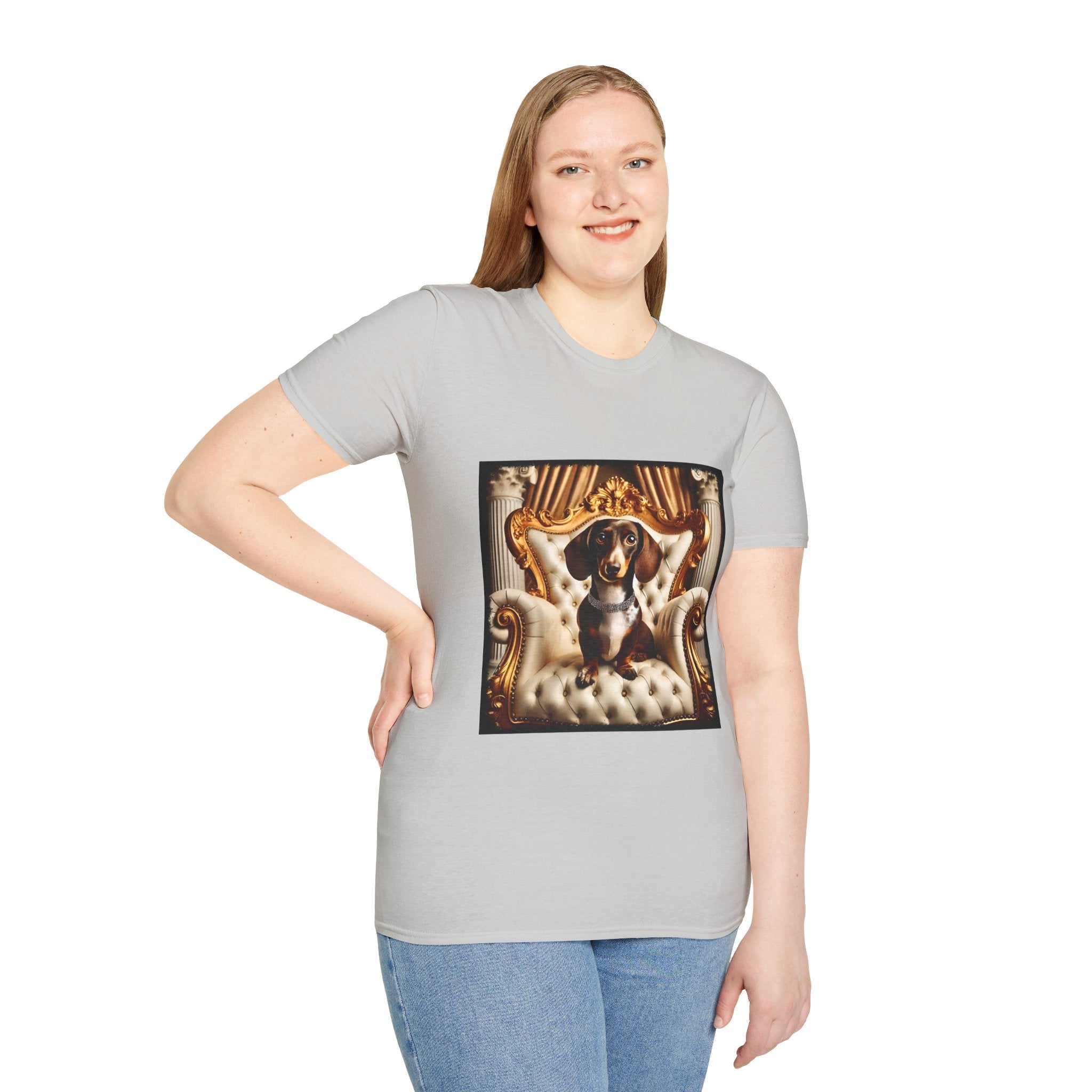 Dachshund Gold Drip | Unisex Dog T-Shirt