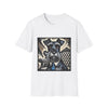 Schnauzer B&W Bold Eyes | Unisex Dog T-Shirt