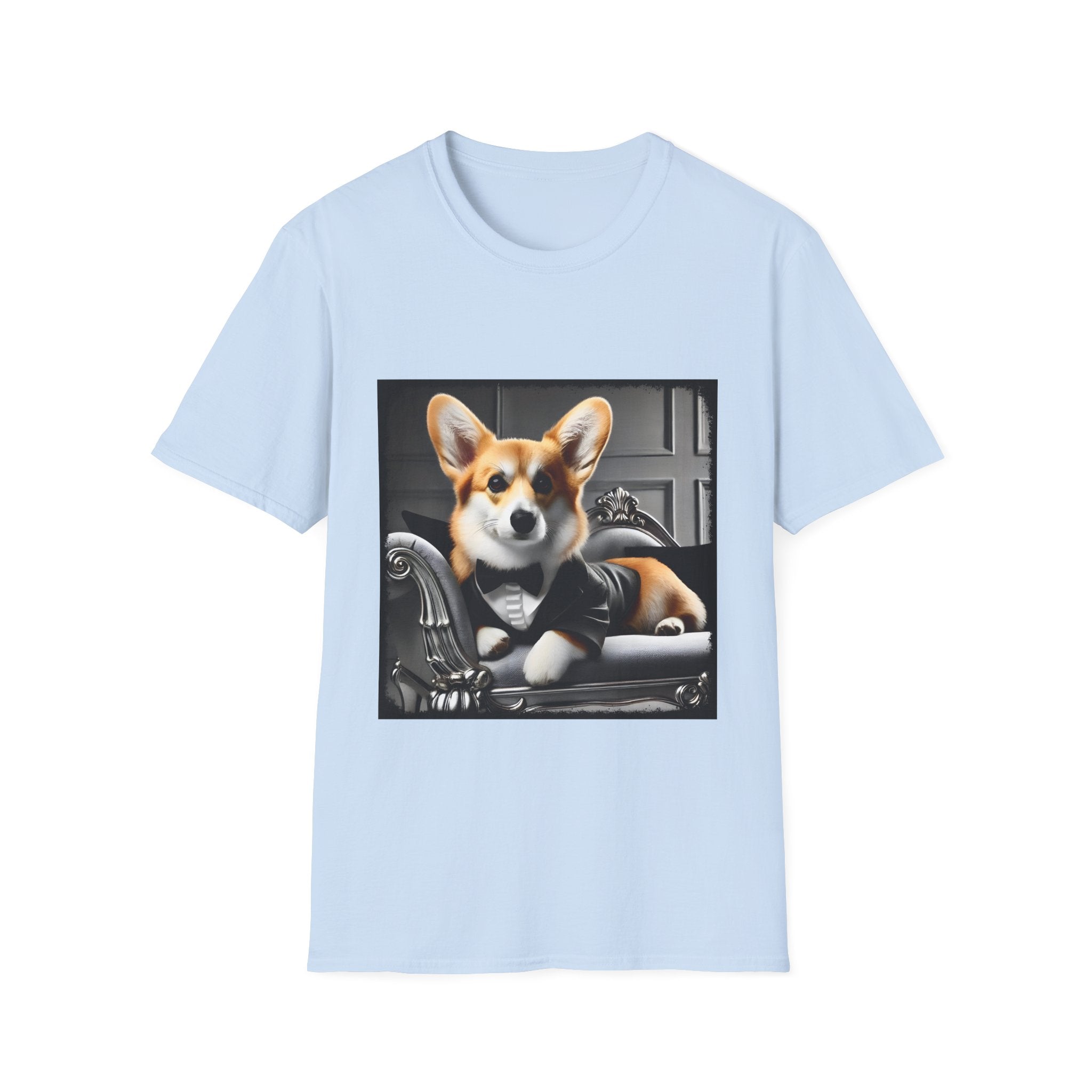 Pembroke Welsh Corgi Tux Luxe | Unisex Dog T-Shirt
