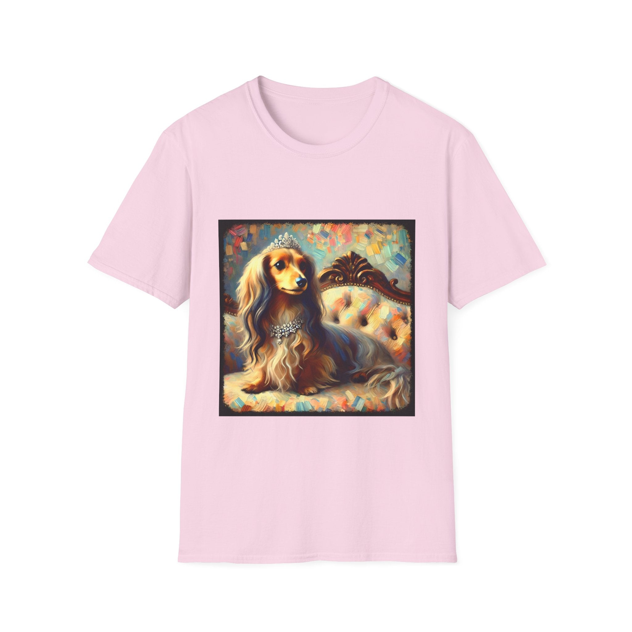 Dachshund Diamond Pastel Classic | Unisex Dog T-Shirt