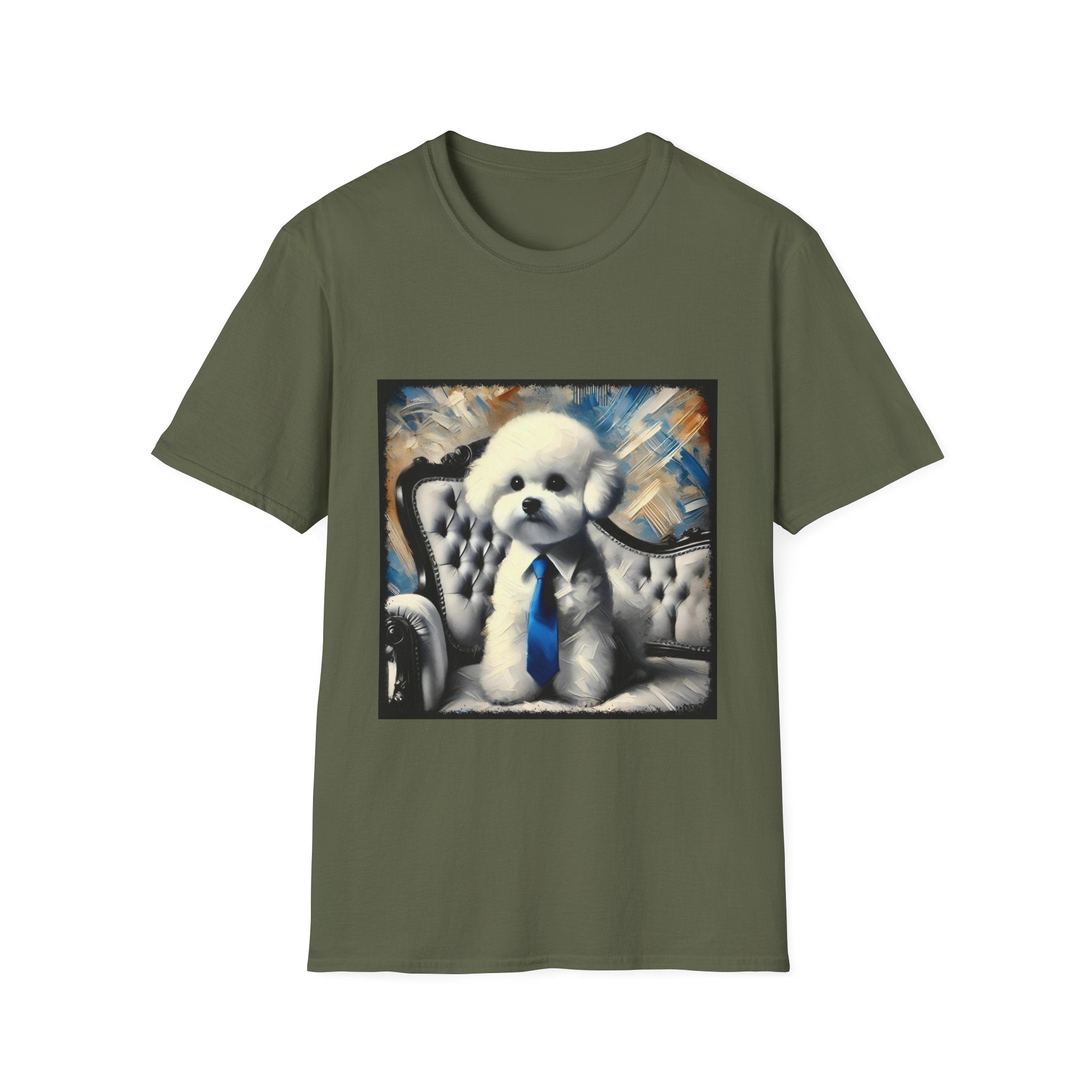 Bichon Frise Handsome Gentleman | Unisex Dog T-Shirt