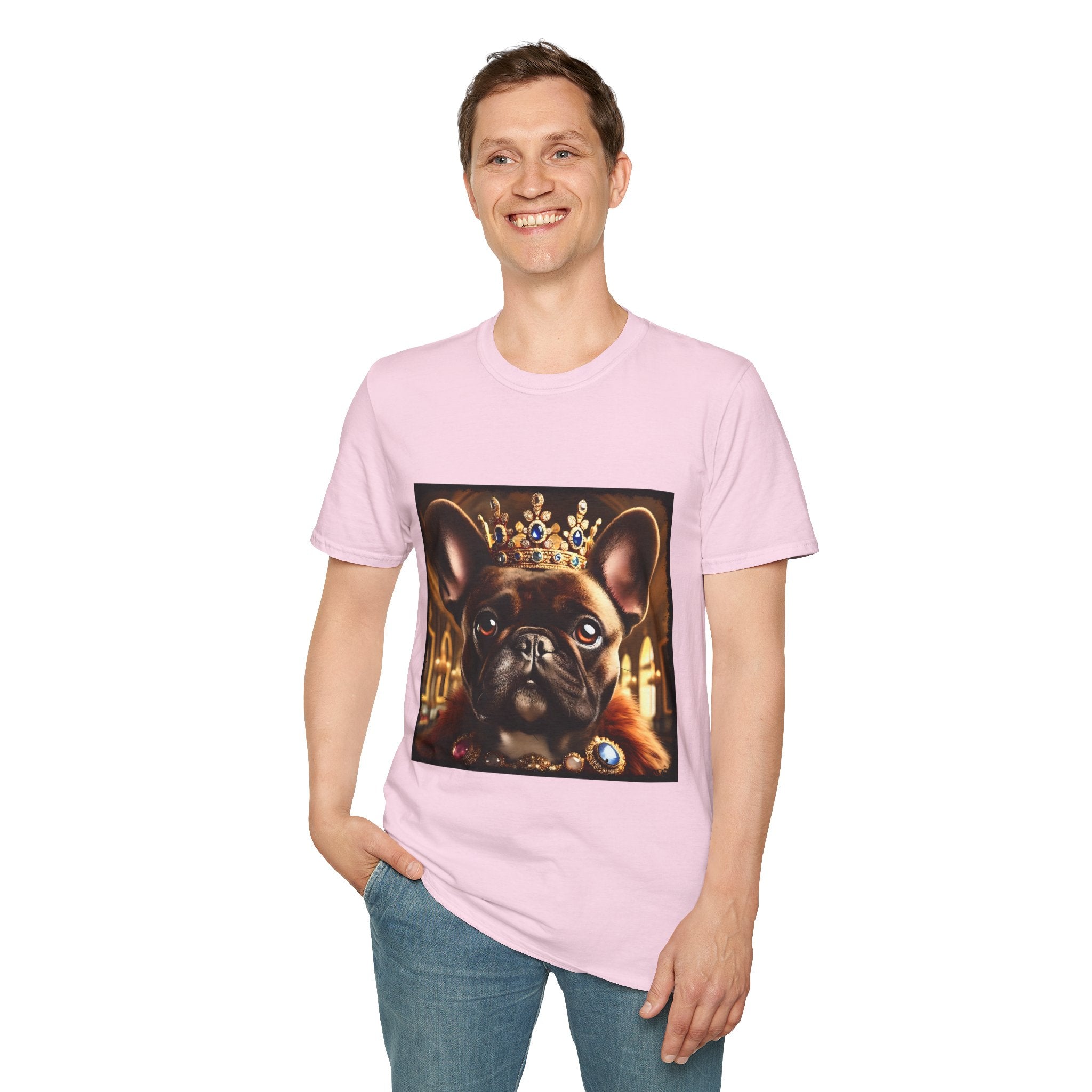 French Bulldog Majestic Muse | Unisex Dog T-Shirt