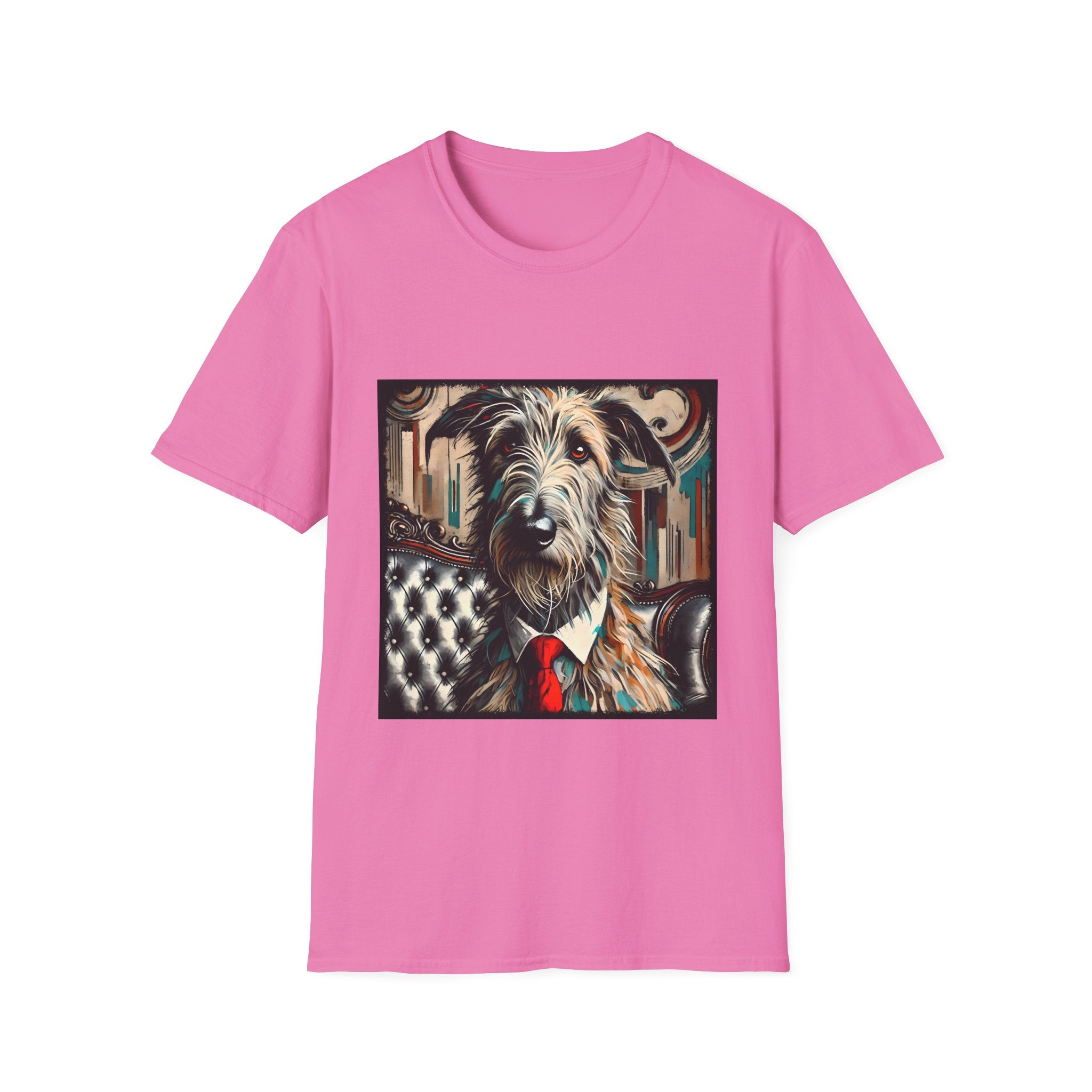 Irish Wolfhound Bold Gentleman |  Unisex Dog T-Shirt