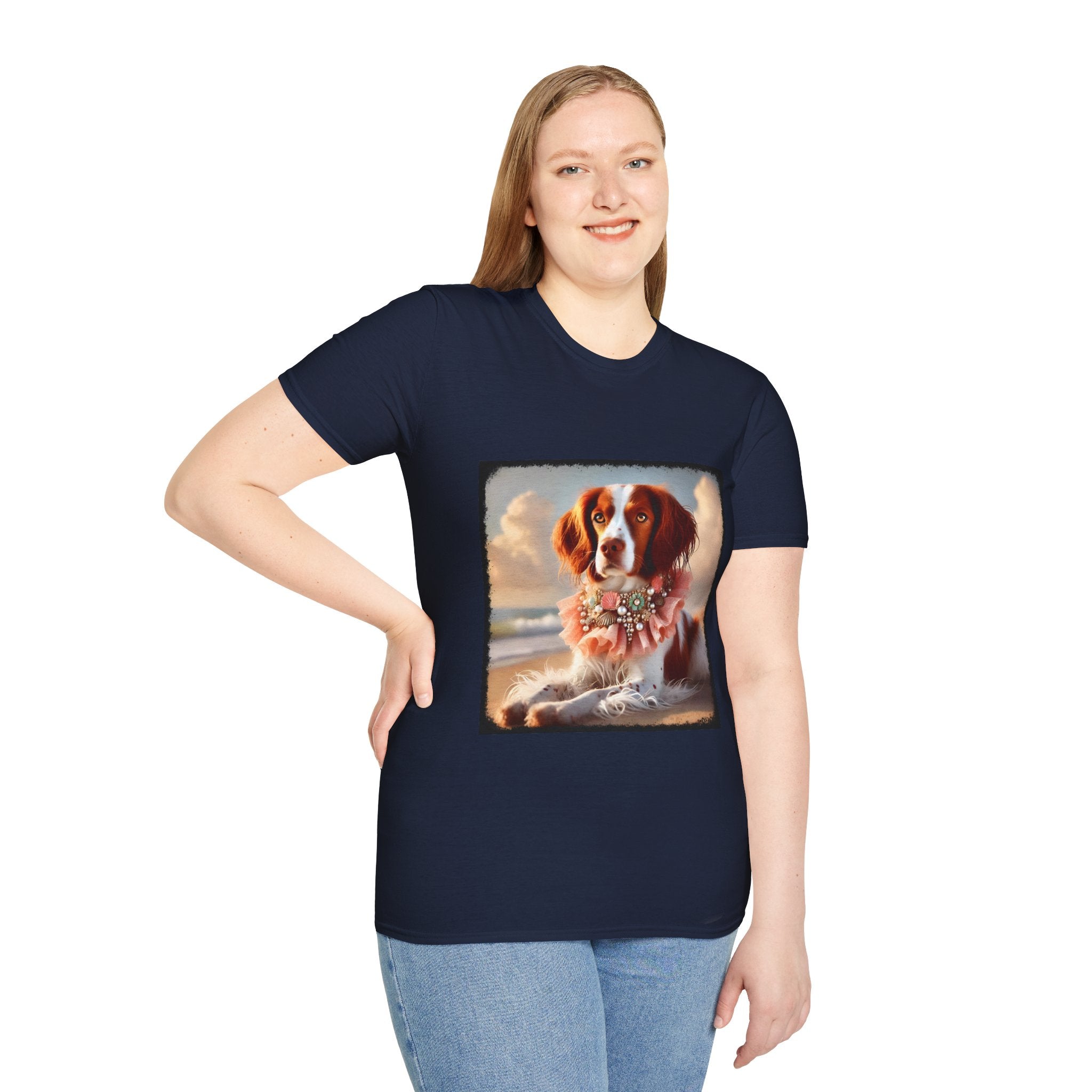 Brittany Beach Beauty | Unisex Dog T-Shirt