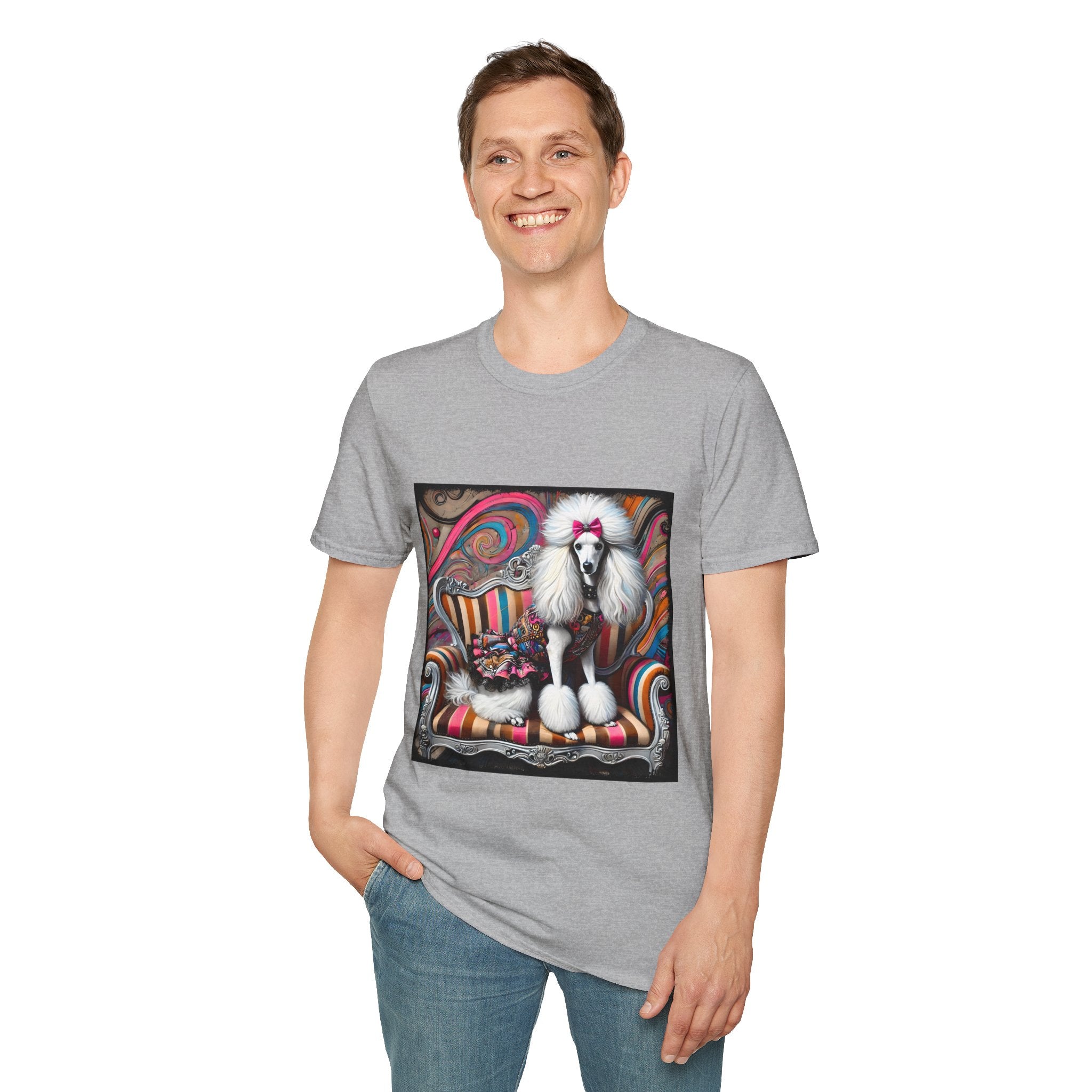 Poodle Chic Rocker | Unisex Dog T-Shirt