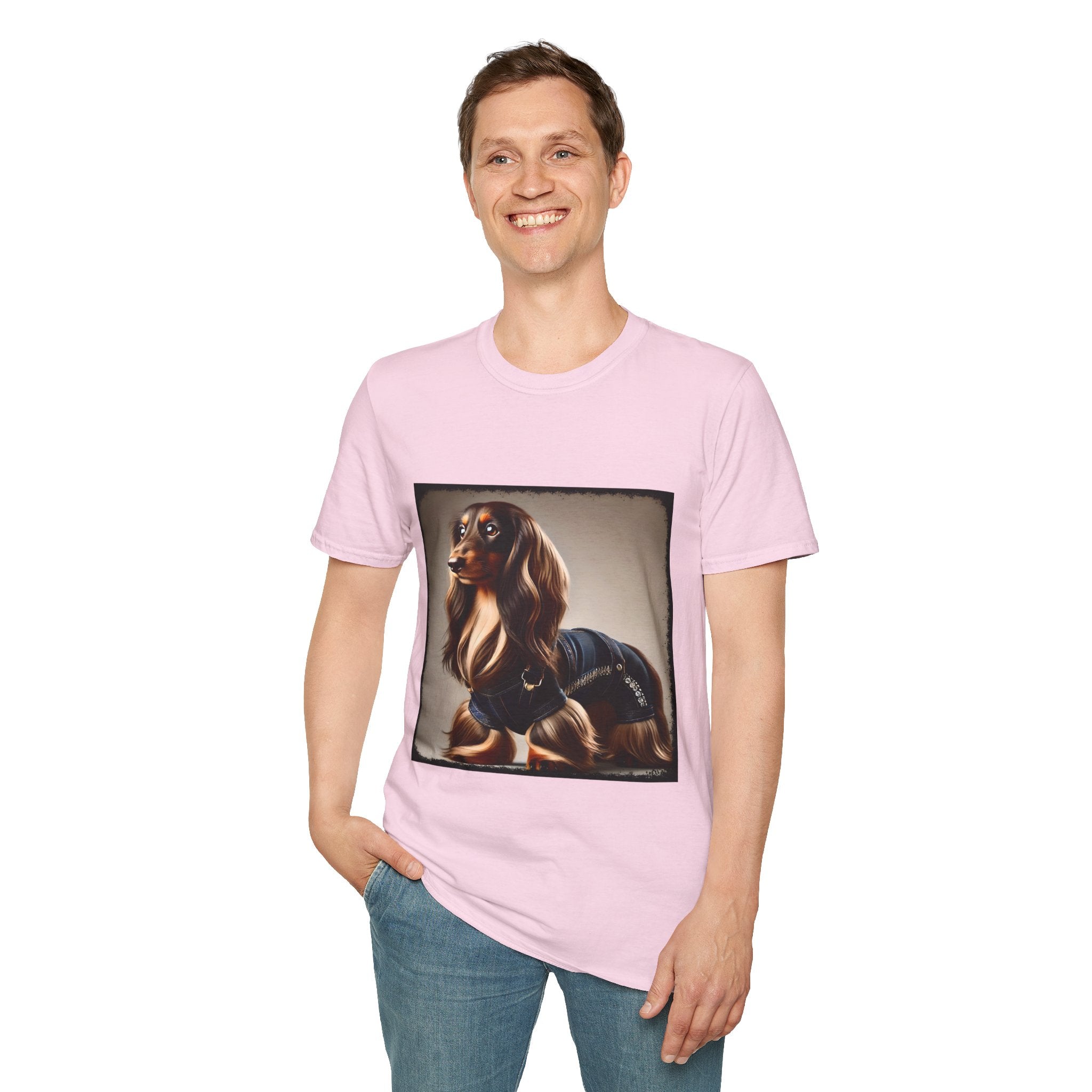 Dachshund Jean Queen | Unisex Dog T-Shirt