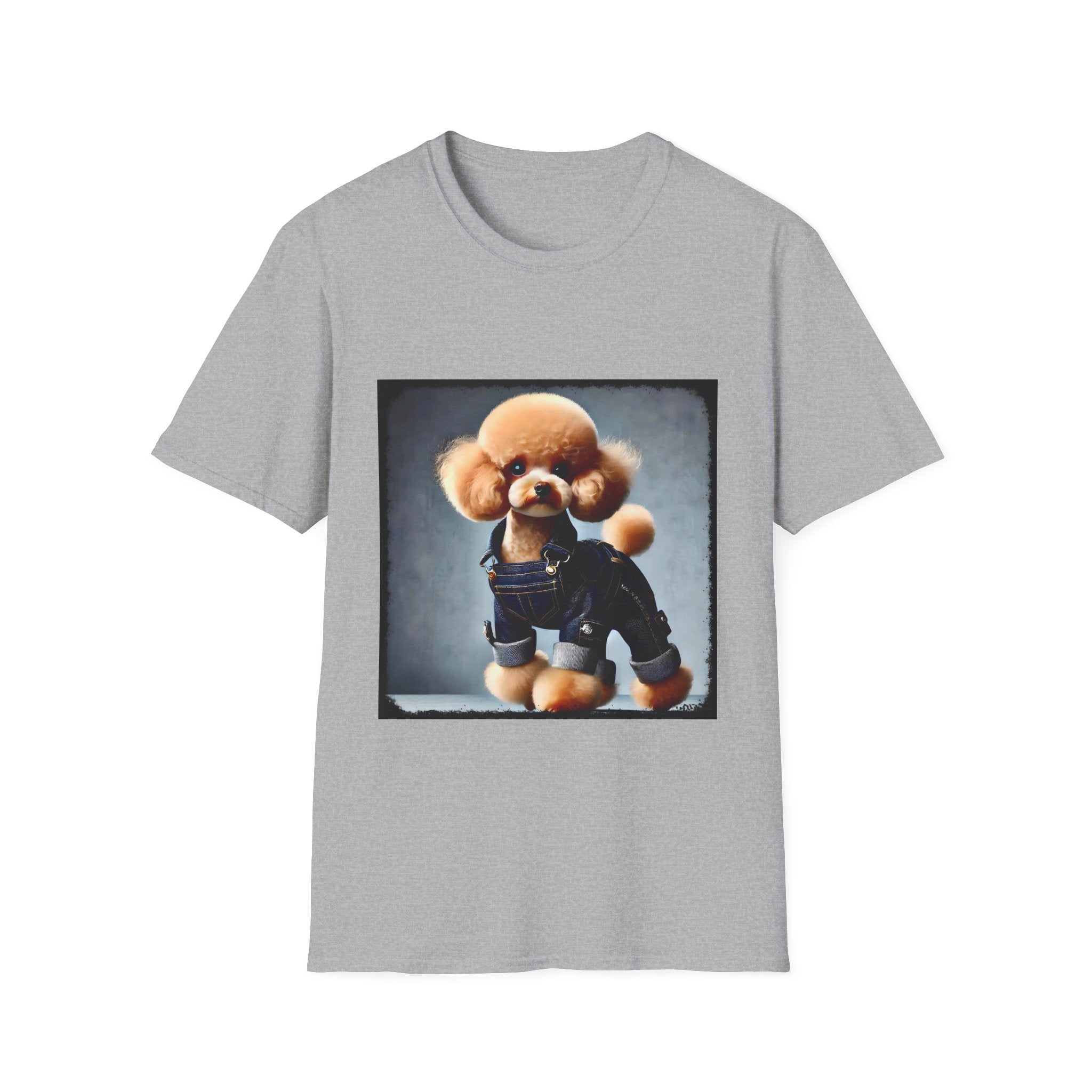 Poodle Denim Dream | Unisex Dog T-Shirt