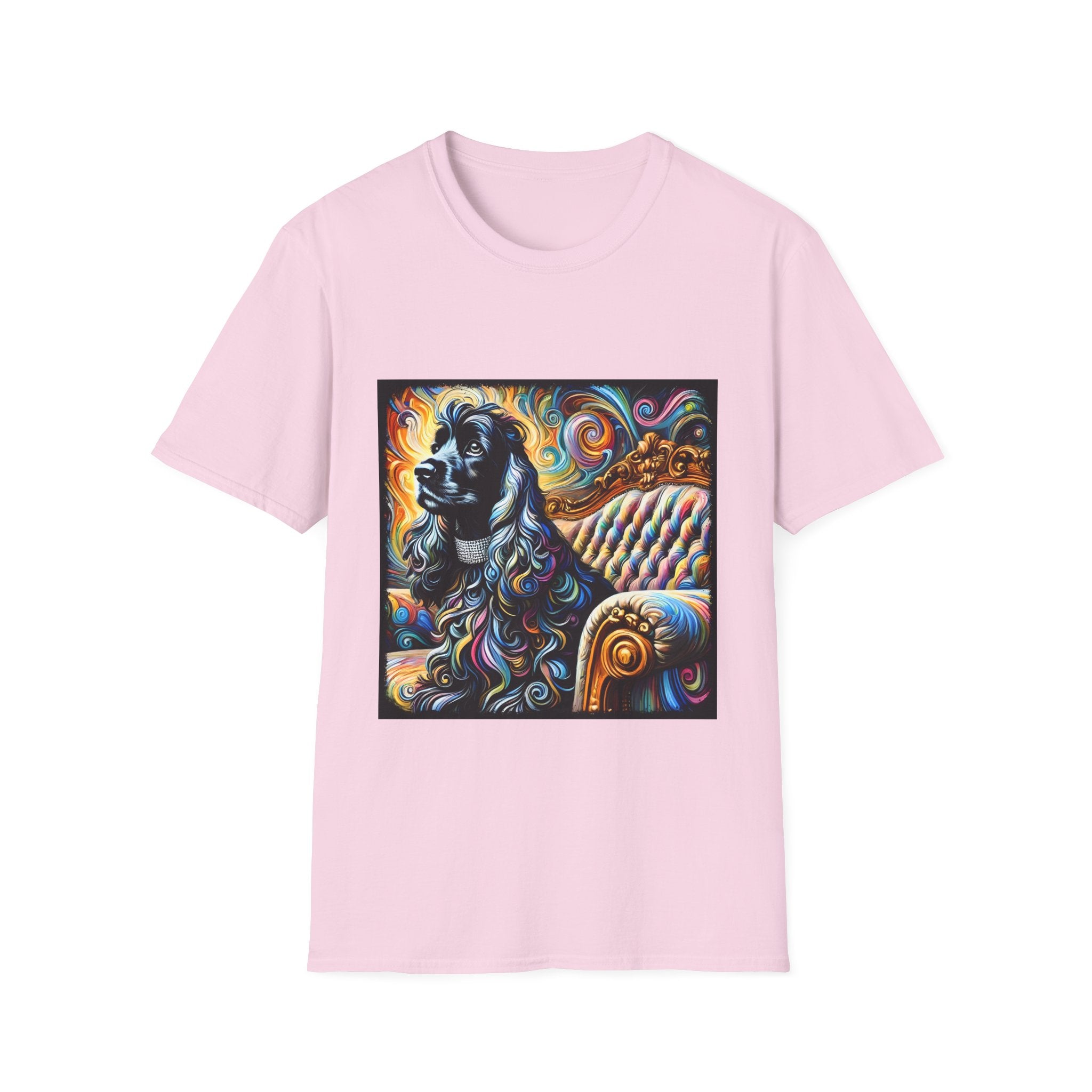 Cocker Spaniel Bold Swirl | Unisex Dog T-Shirt
