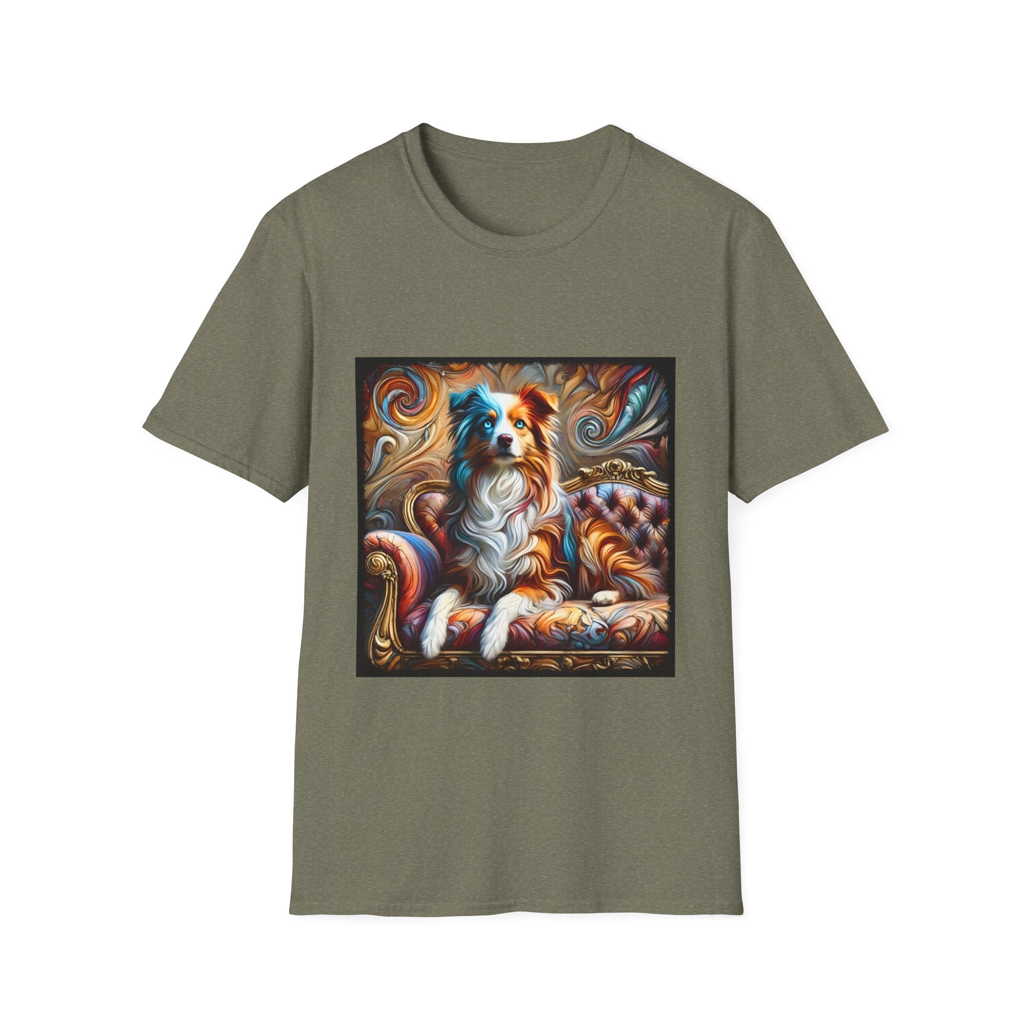 Miniature American Shepherd Bold Swirl |  Unisex Dog T-Shirt