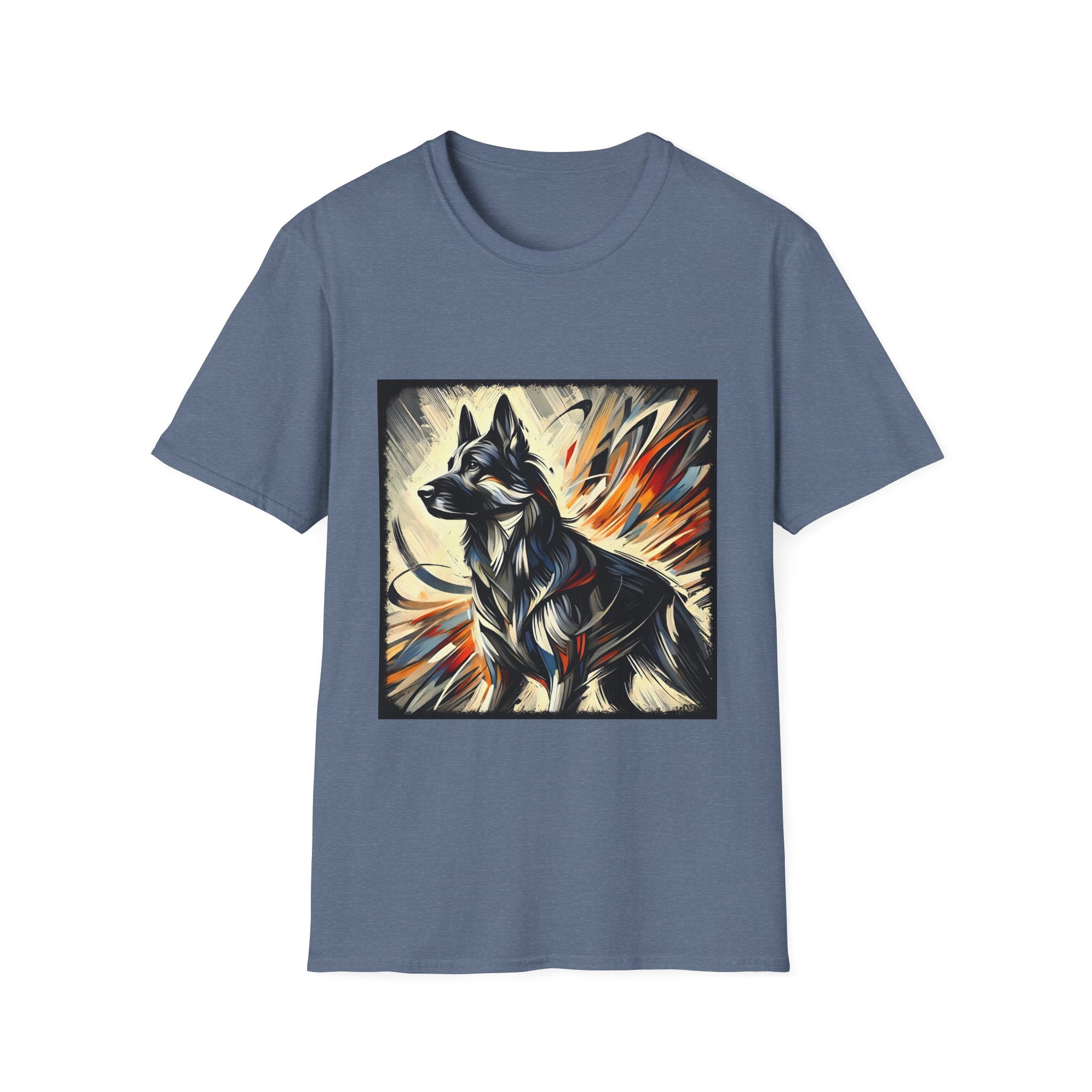 German Shepherd Fire Classic | Unisex Dog T-Shirt
