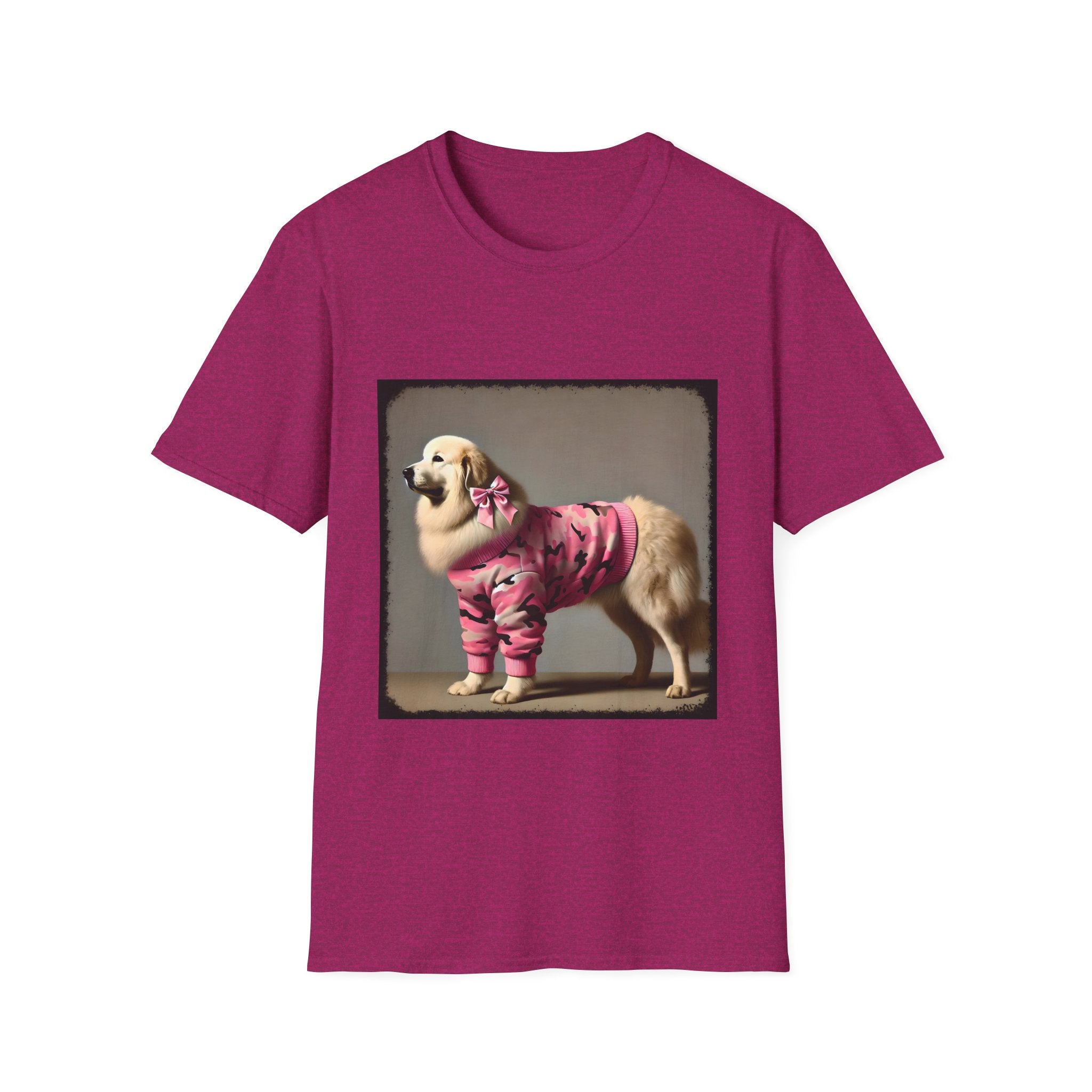 Great Pyrenees Pink Camo Cutie | Unisex Dog T-Shirt