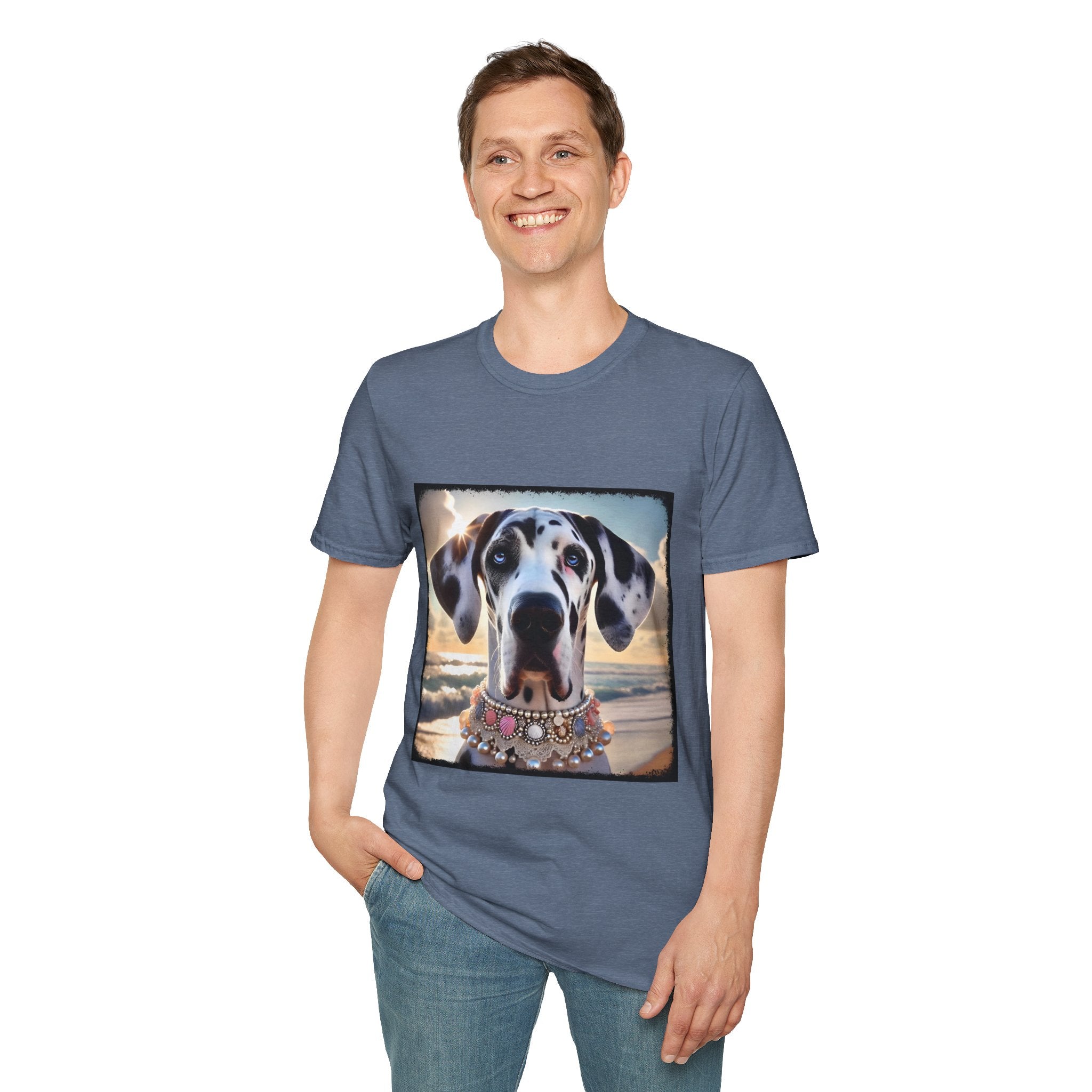 Great Dane Beach Babe | Unisex Dog T-Shirt