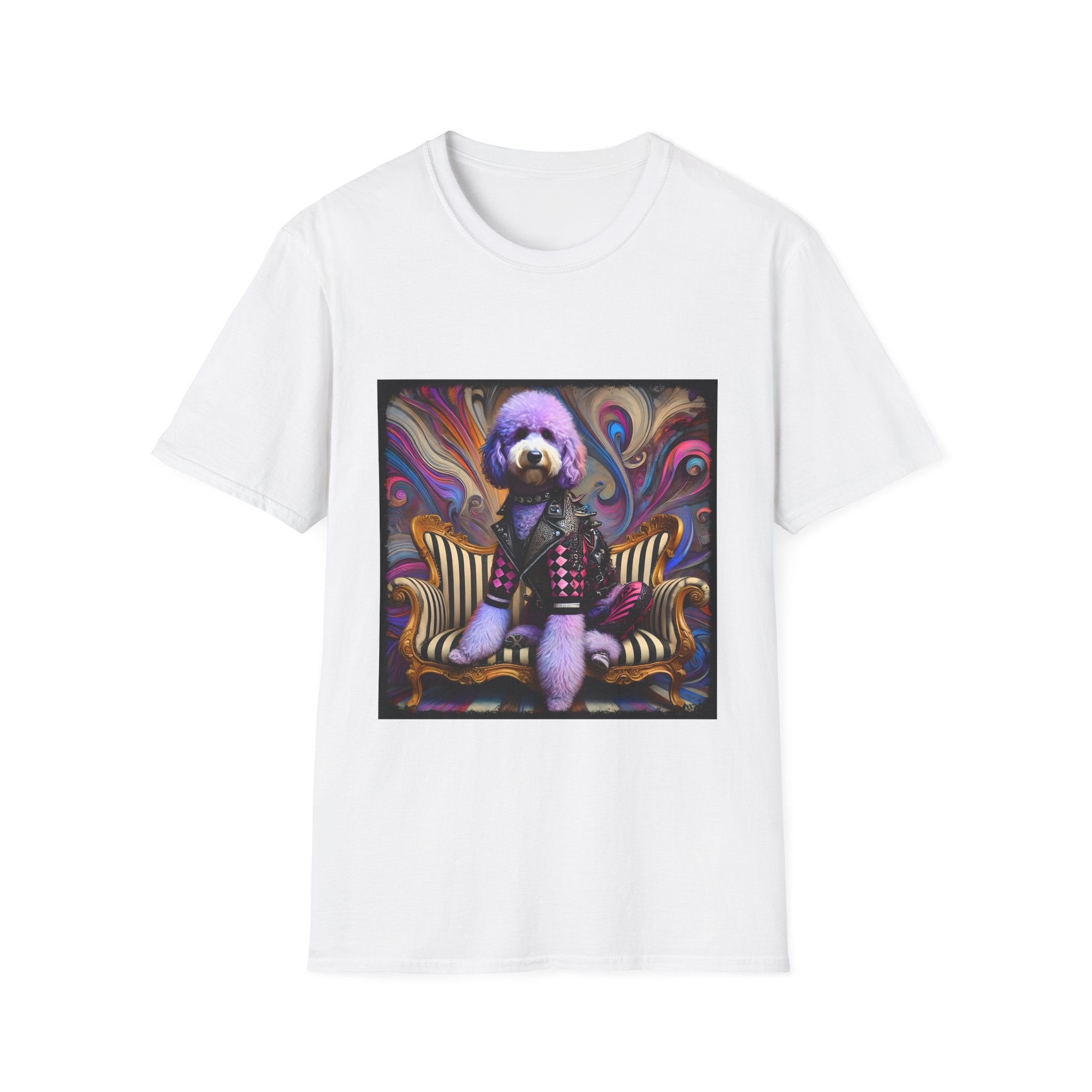 Labradoodle Lavender Rocker | Unisex Dog T-Shirt
