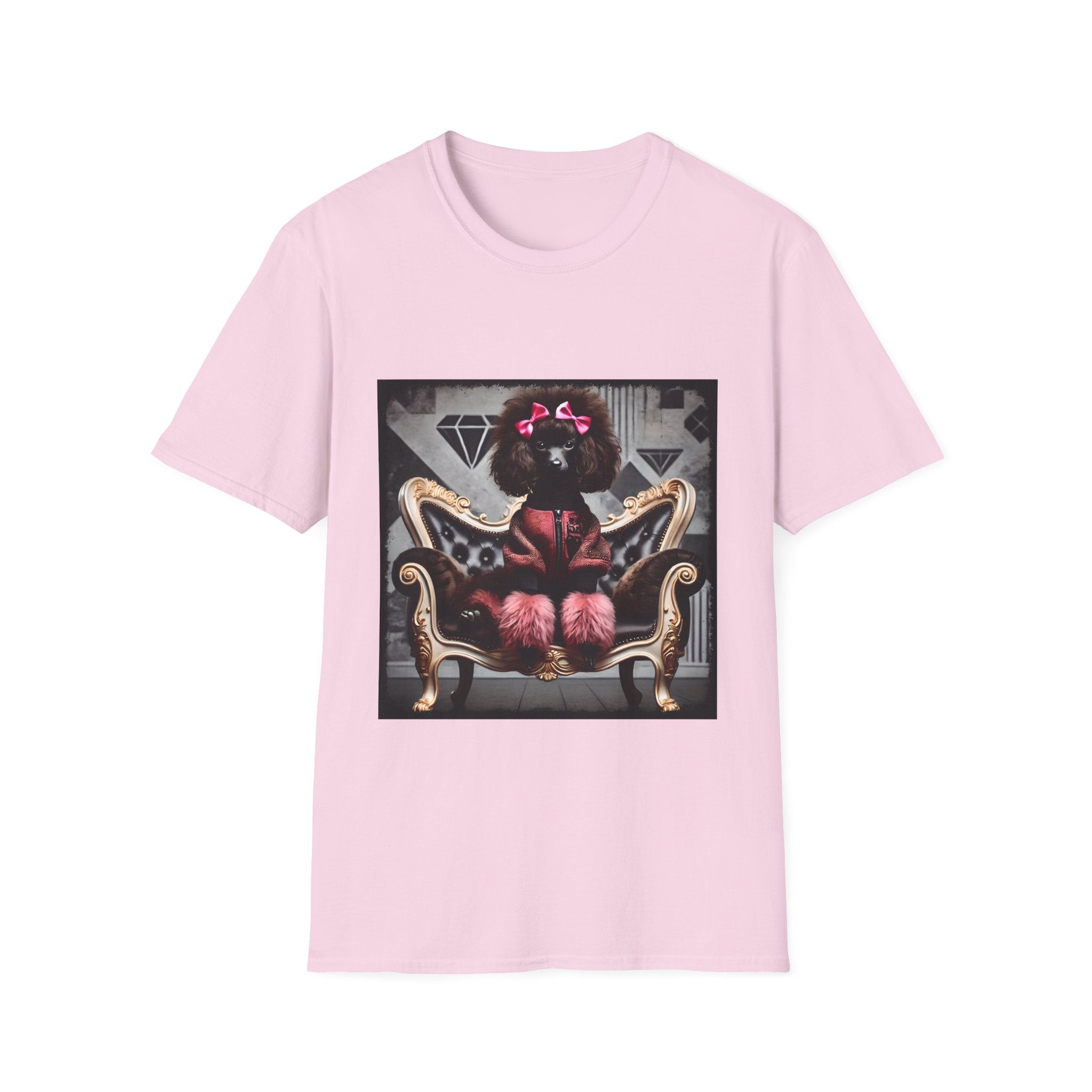 Poodle Pink Icon  | Unisex Dog T-Shirt