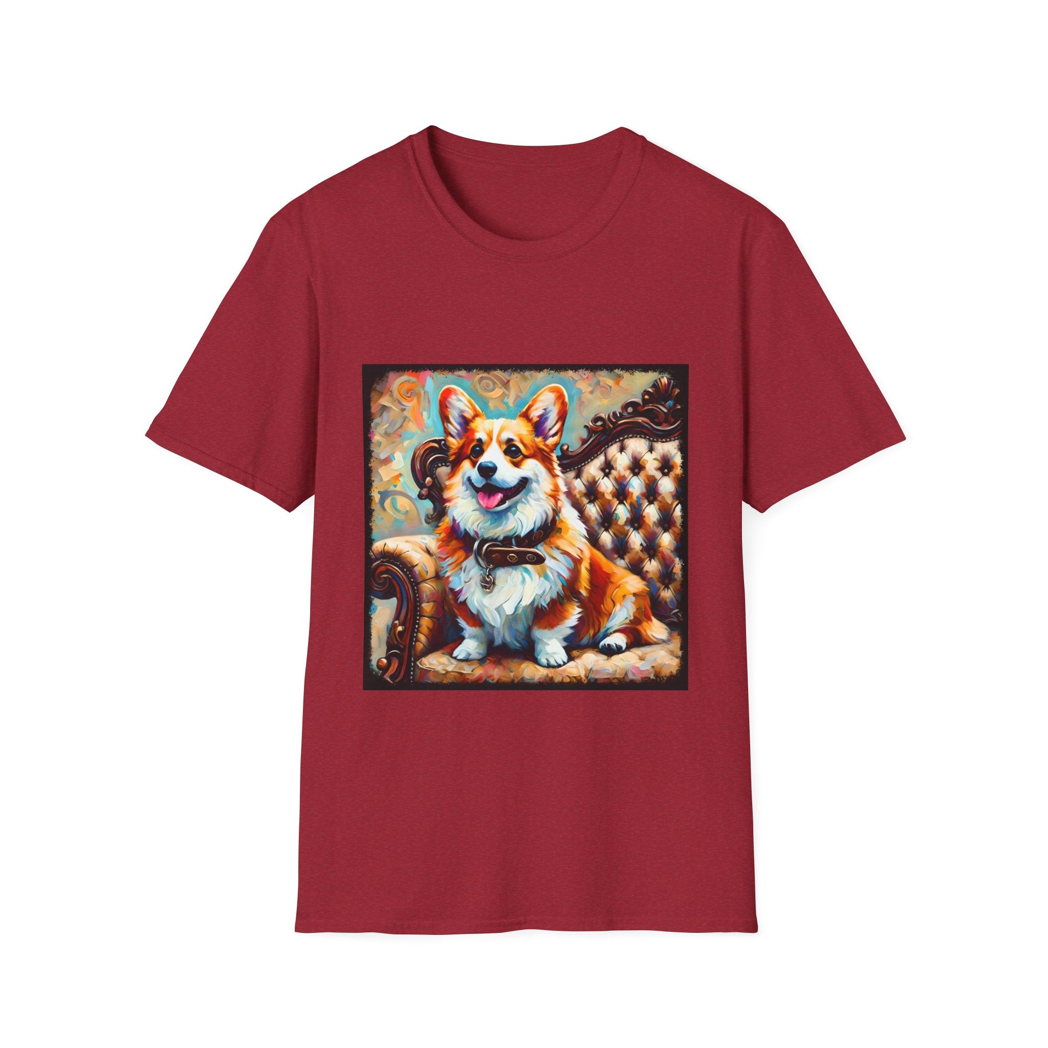 Pembroke Welsh Corgi Warm Swirl | Unisex Dog T-Shirt