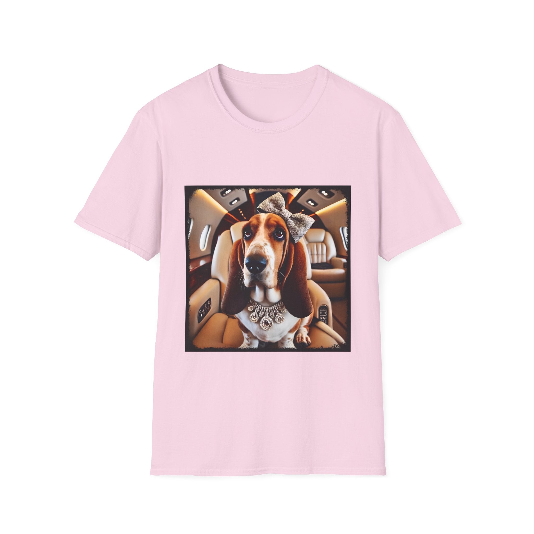 Basset Hound Jet Setter | Unisex Dog T-Shirt