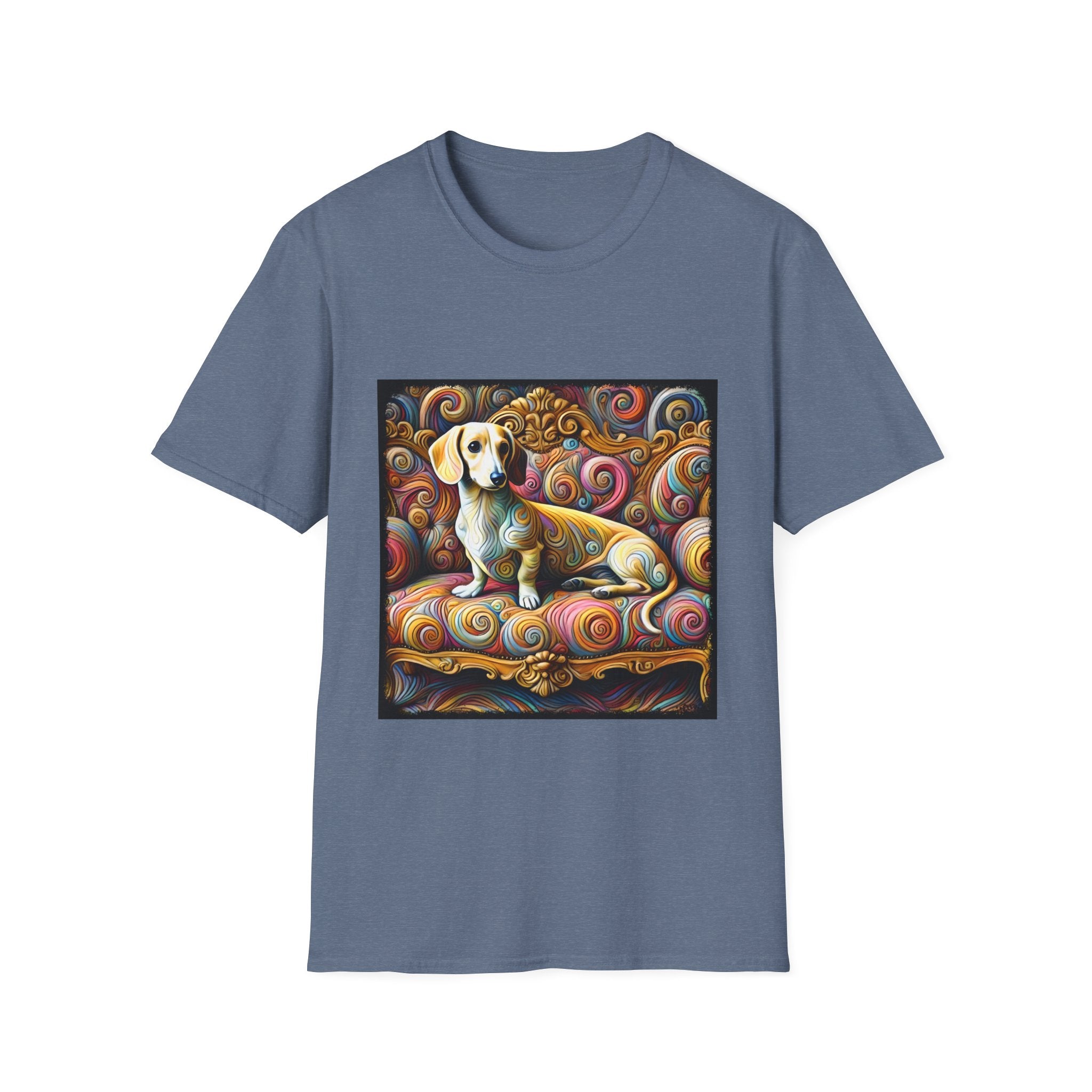 Dachshund Exquisite Swirl | Unisex Dog T-Shirt