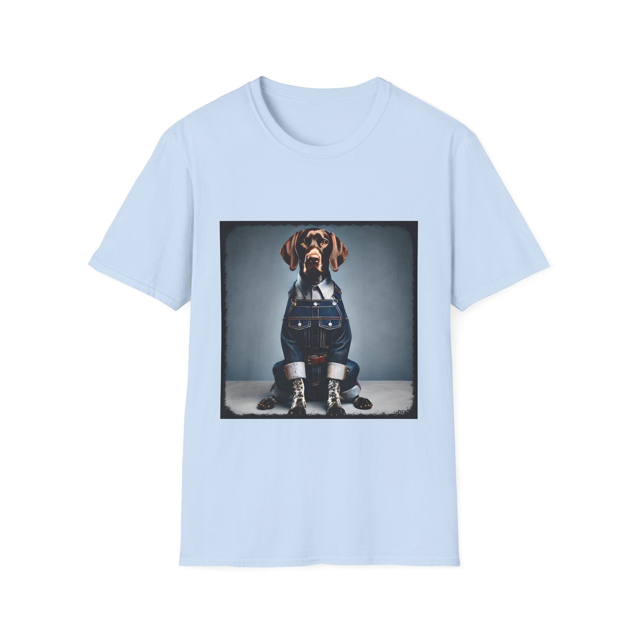 German Shorthaired Pointer Denim Dude | Unisex Dog T-Shirt