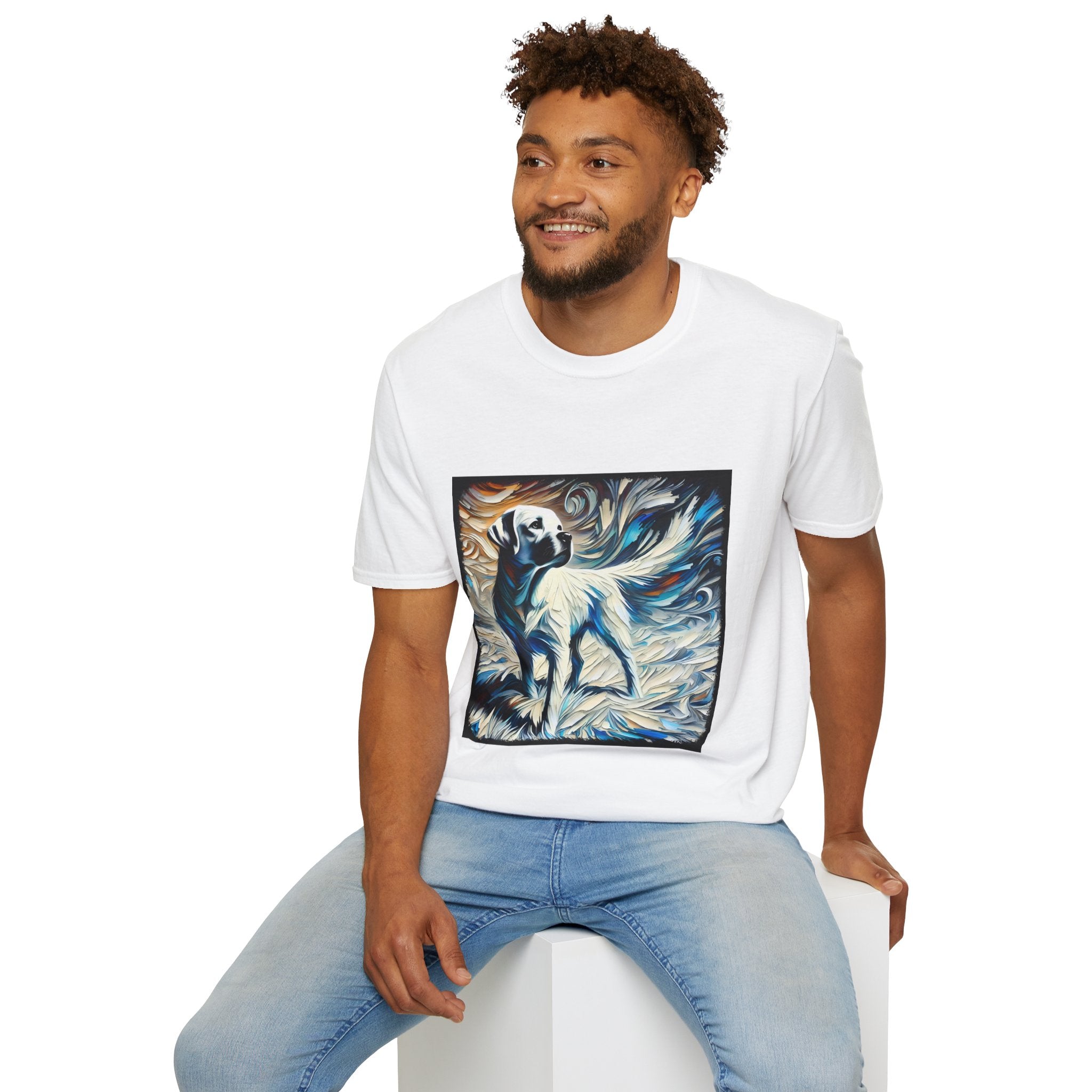 Labrador Retriever Snow Swirl | Unisex Dog T-Shirt