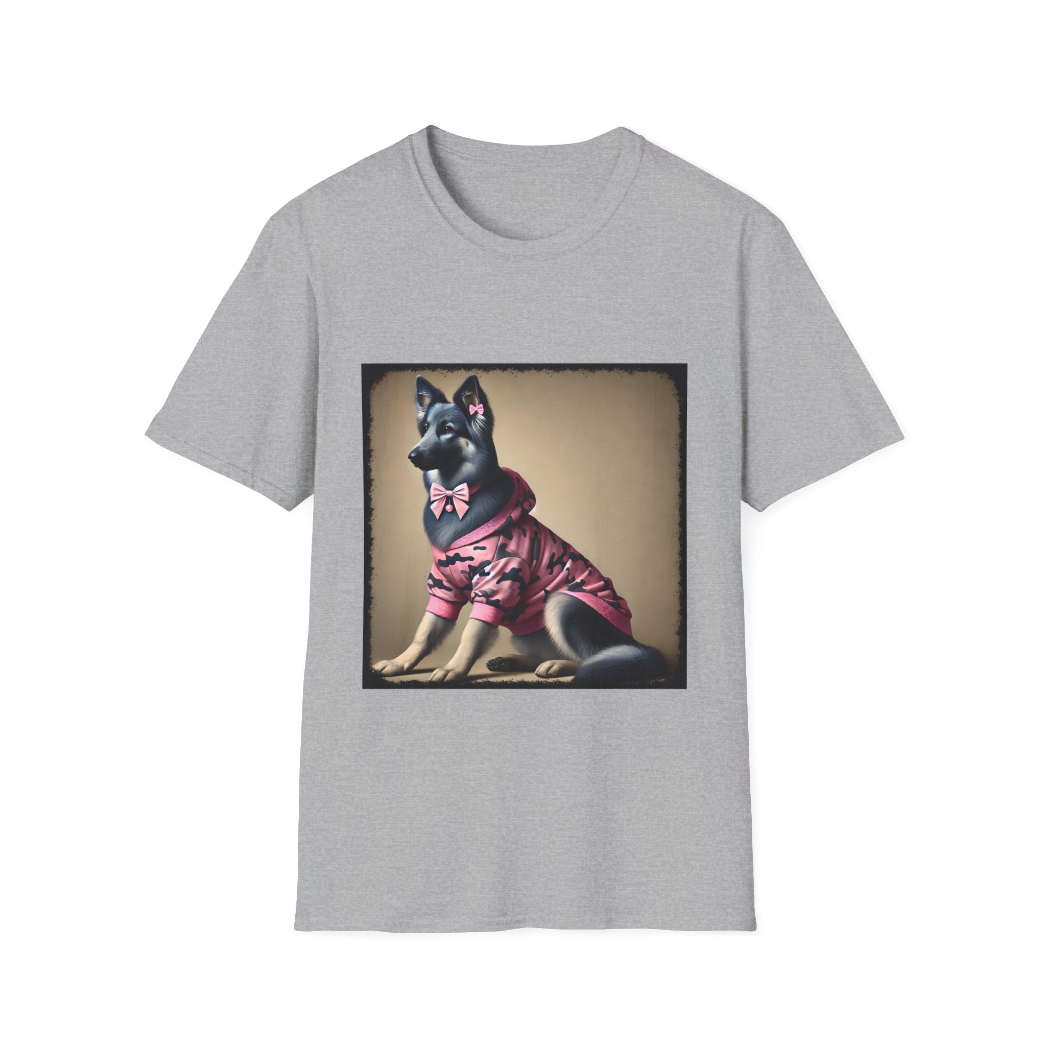 German Shepherd Camo Cutie | Unisex Dog T-Shirt