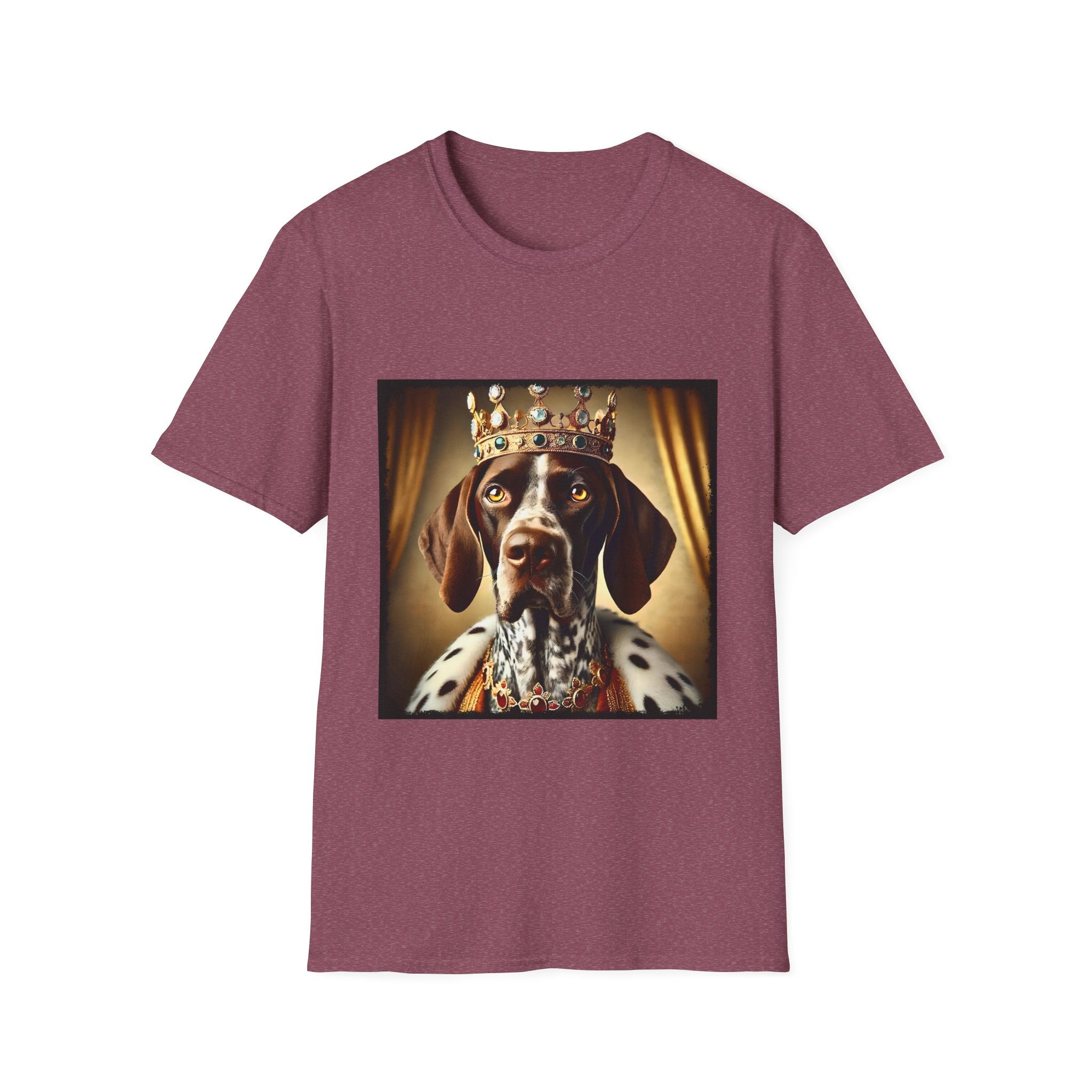 German Shorthaired Pointer Royal Icon | Unisex Dog T-Shirt