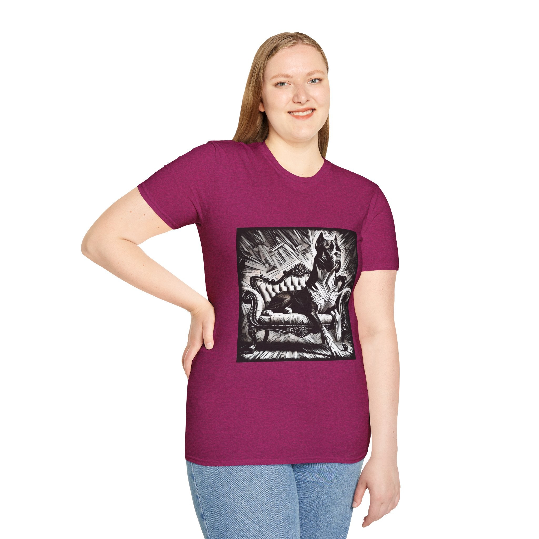 Cane Corso B&W Bold | Unisex Dog T-Shirt