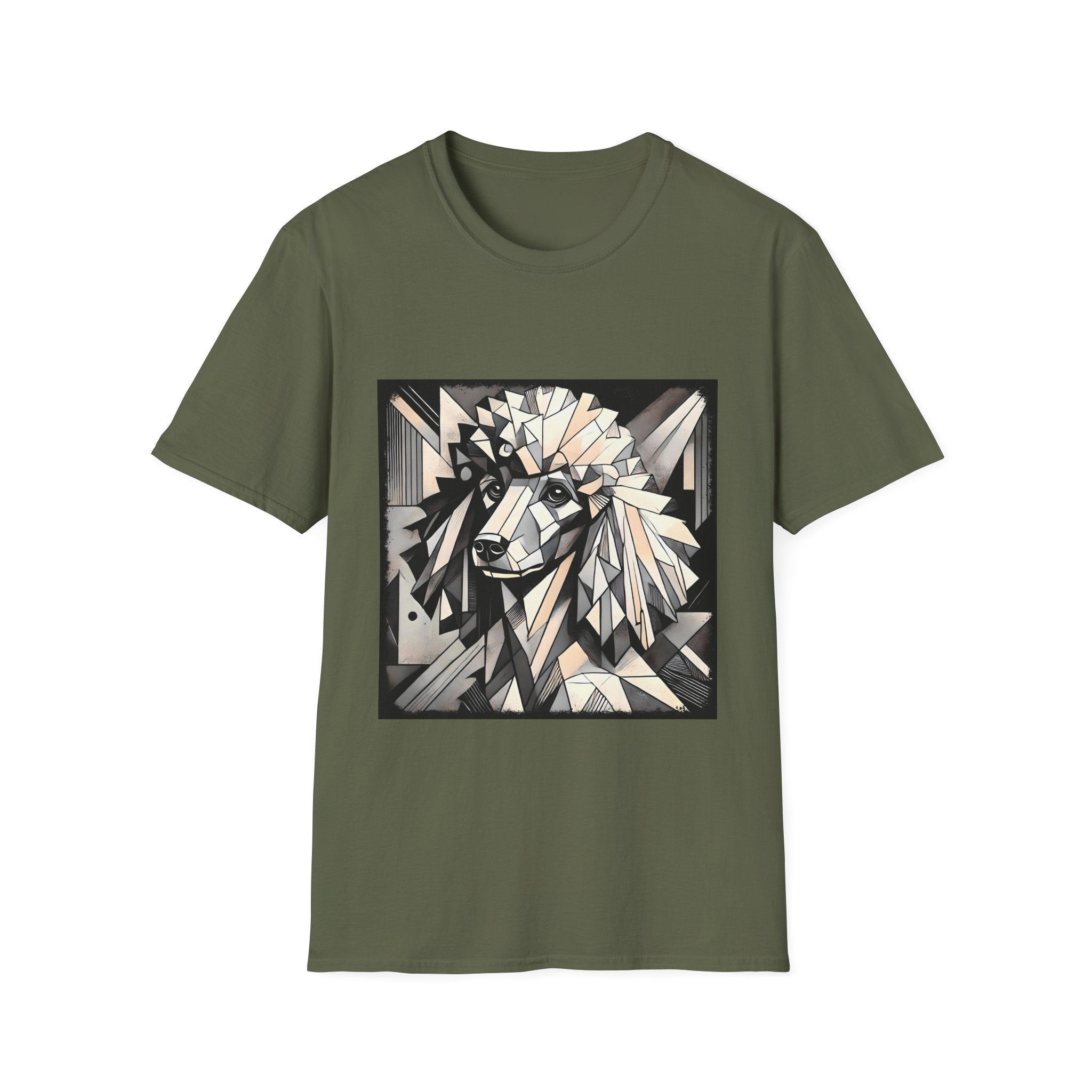 Poodle Geometric | Unisex Dog T-Shirt