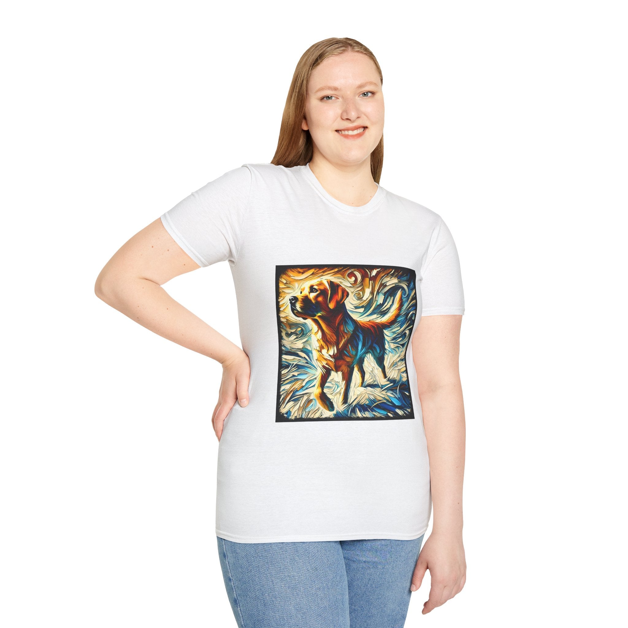 Labrador Retriever Sun Swirl | Unisex Dog T-Shirt