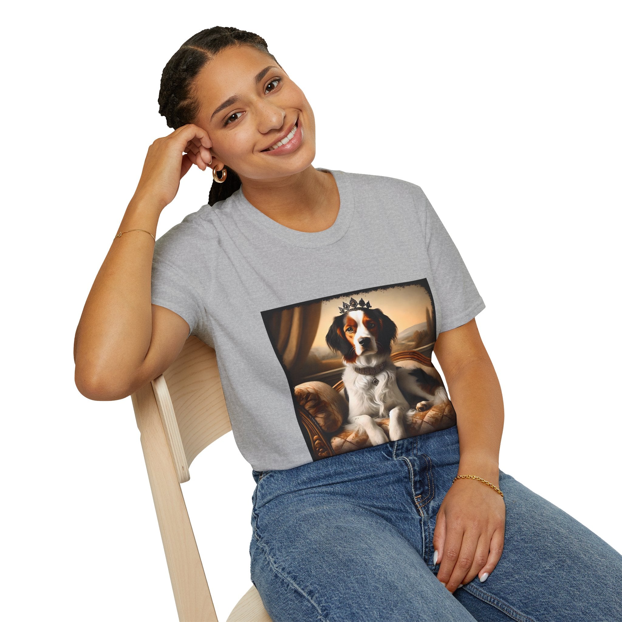 Brittany Lovely Lady | Unisex Dog T-Shirt