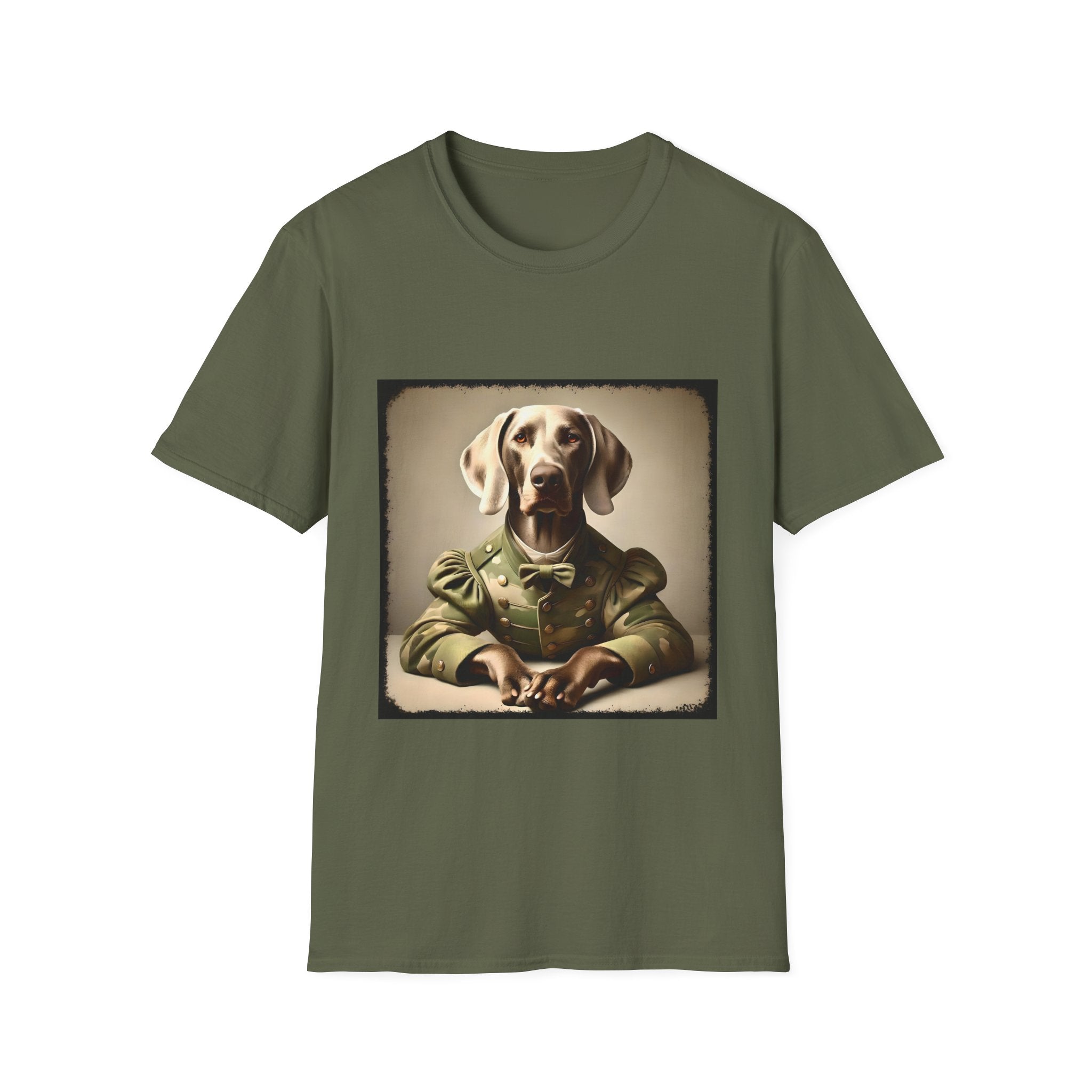 Weimaraner Classic Commander | Unisex Dog T-Shirt