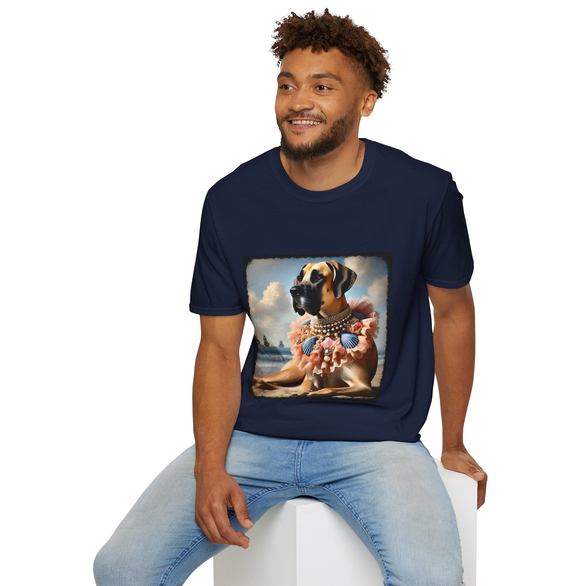 Great Dane Seaside Queen | Unisex Dog T-Shirt
