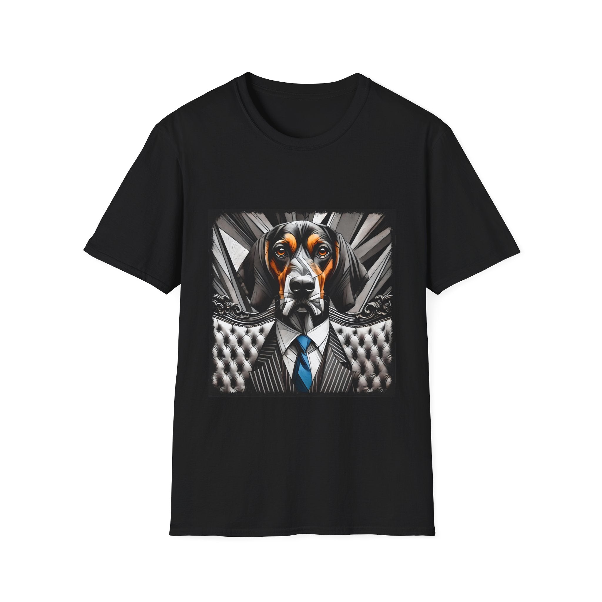 Coonhound Bold Gentleman | Unisex Dog T-Shirt