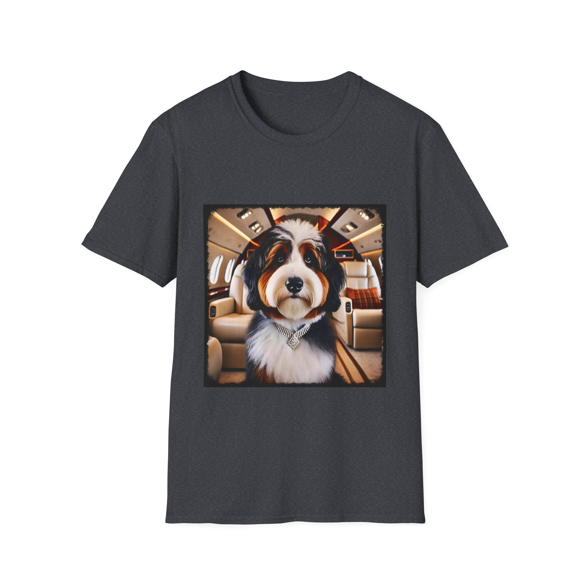 Bernedoodle Jet Setter | Unisex Dog T-Shirt