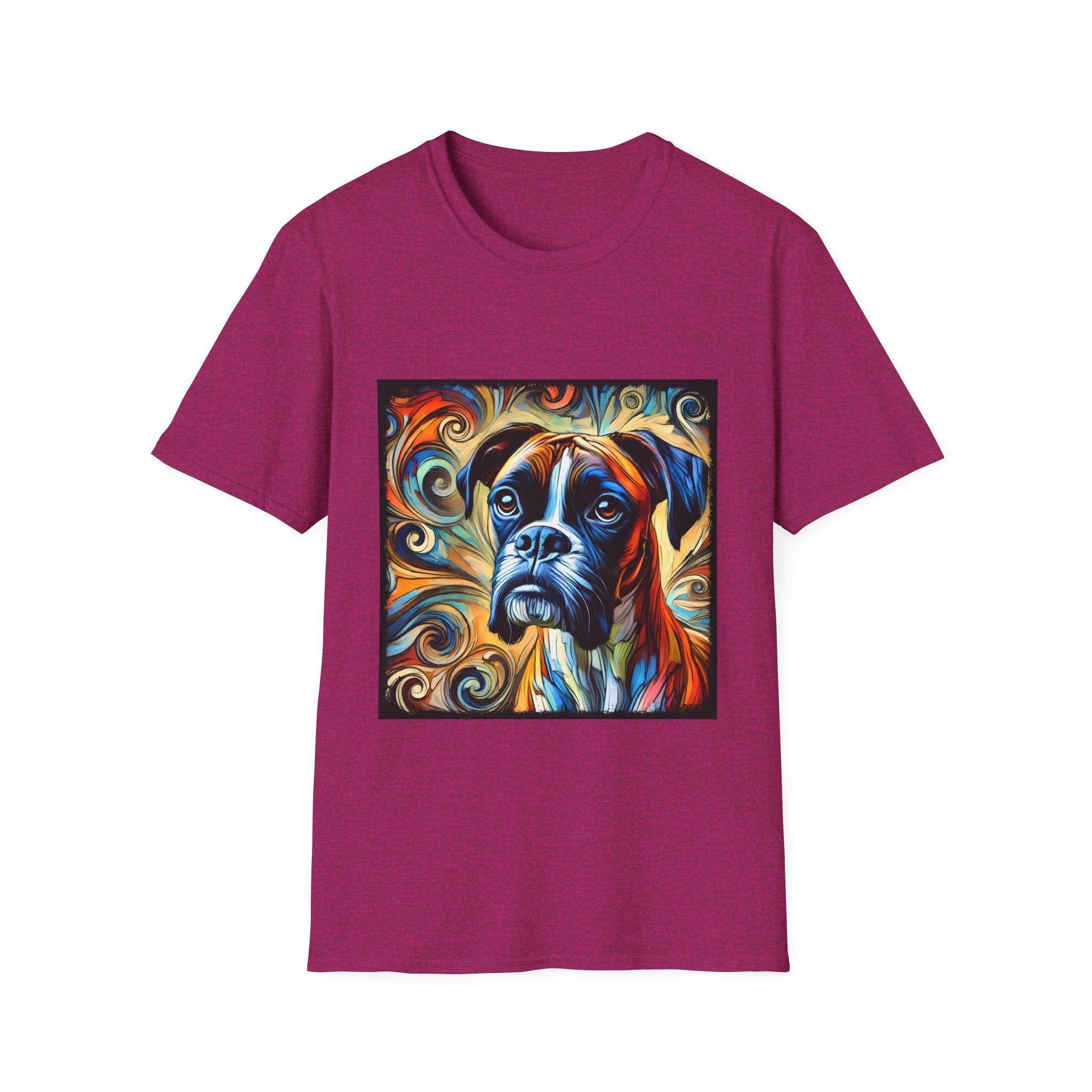 Boxer Warm Swirl | Unisex Dog T-Shirt
