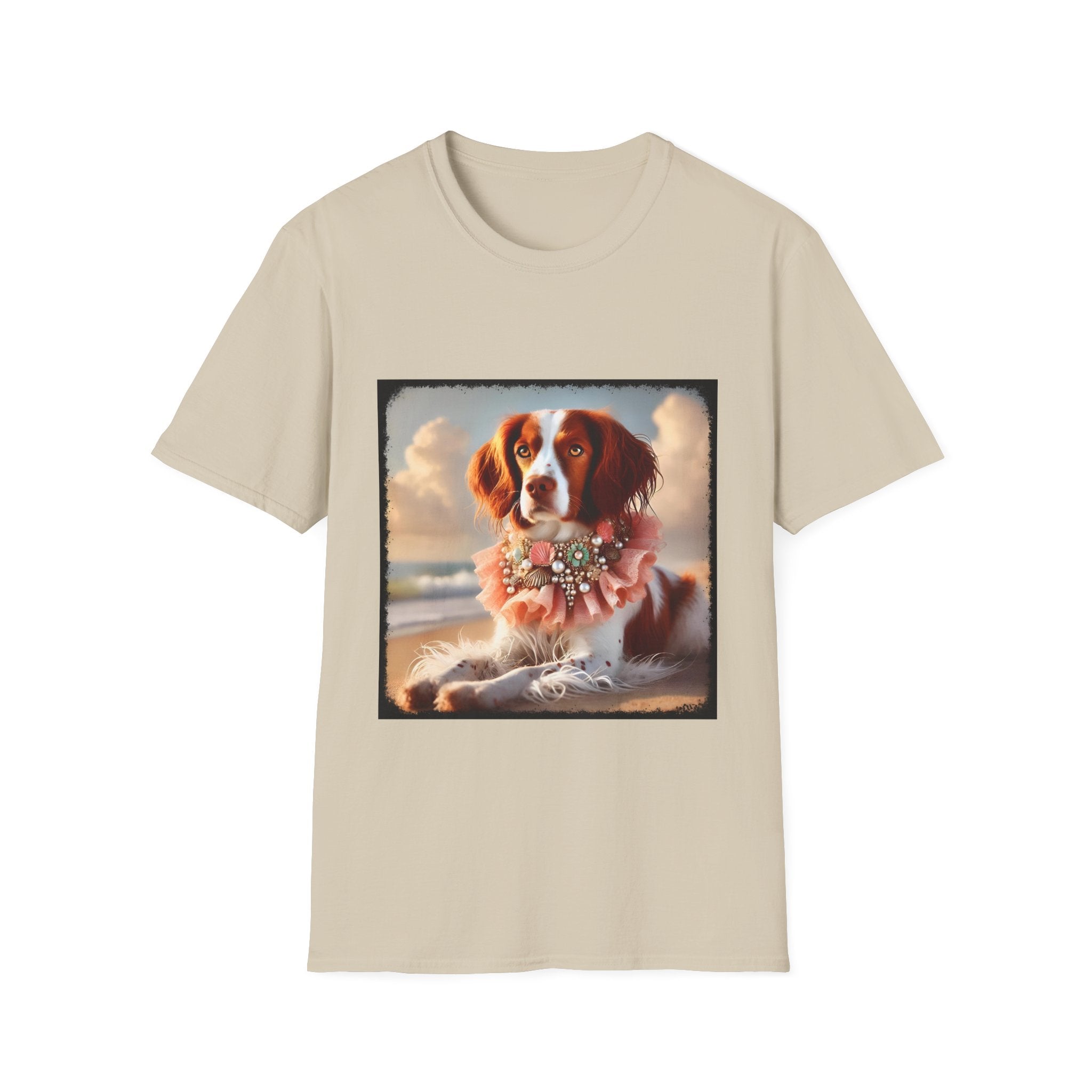 Brittany Beach Beauty | Unisex Dog T-Shirt