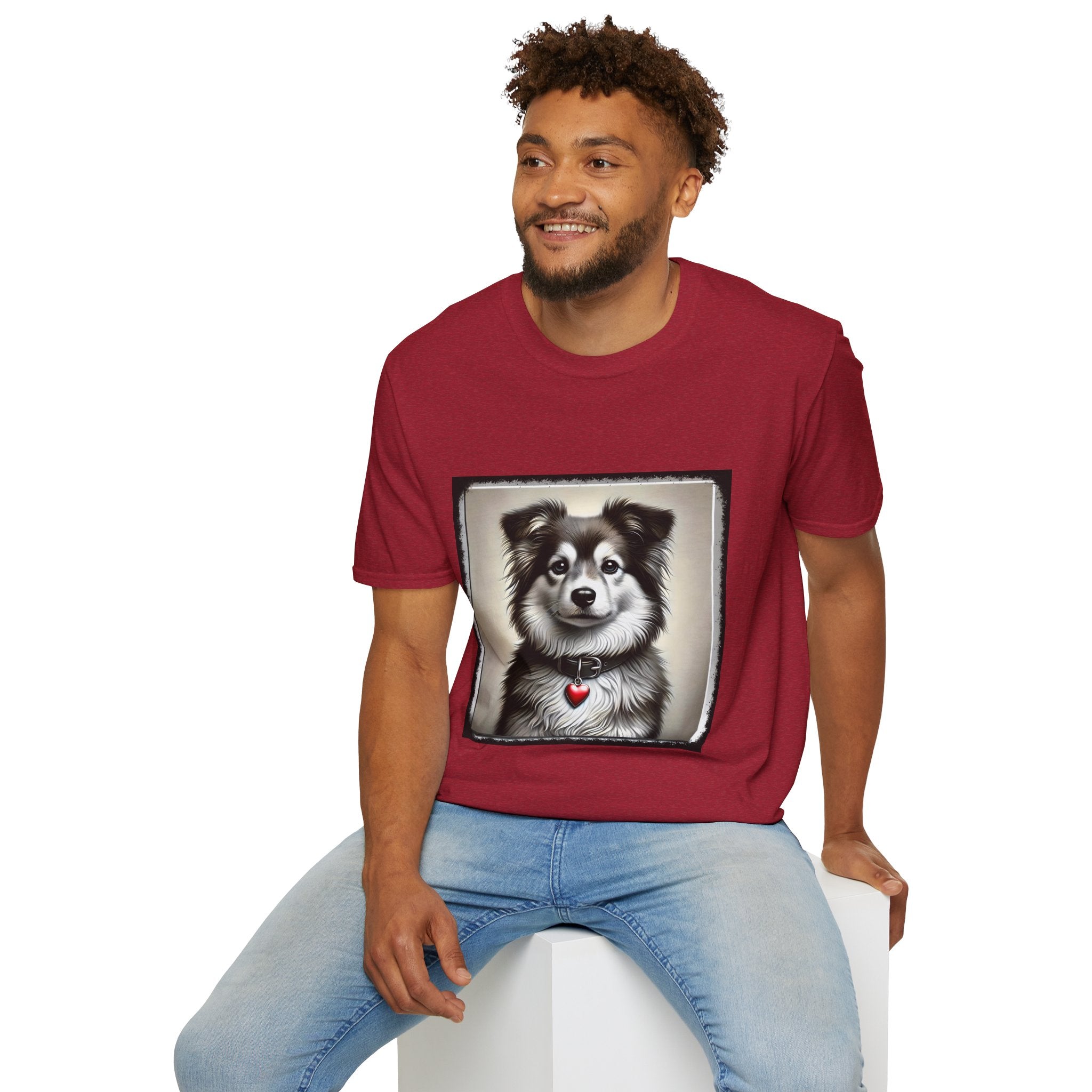 Miniature American Shepherd Heartthrob | Unisex Dog T-Shirt