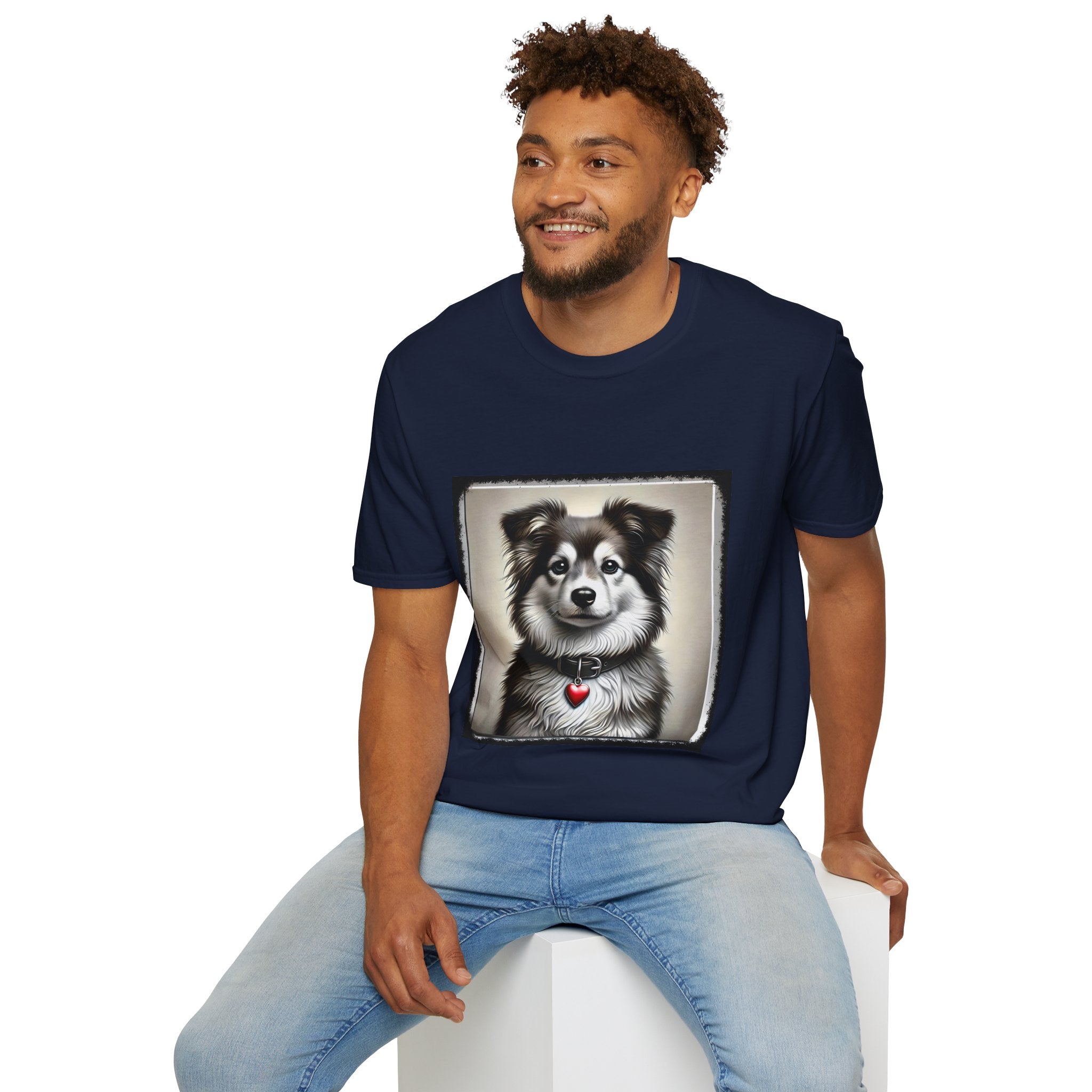 Miniature American Shepherd Heartthrob | Unisex Dog T-Shirt